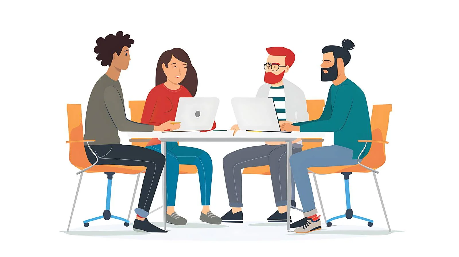 Collaborative Meeting Image — free download from Dotvec