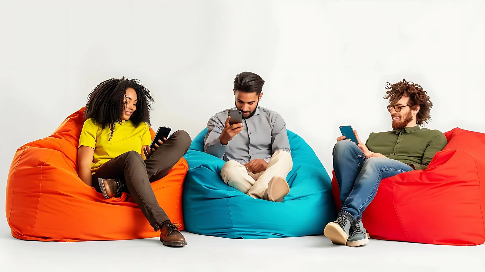 Modern Office Collaboration Scene — free download from Dotvec