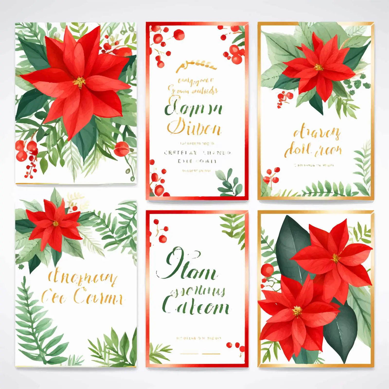 Christmas Party Invitations Collection – free greet image from Dotvec