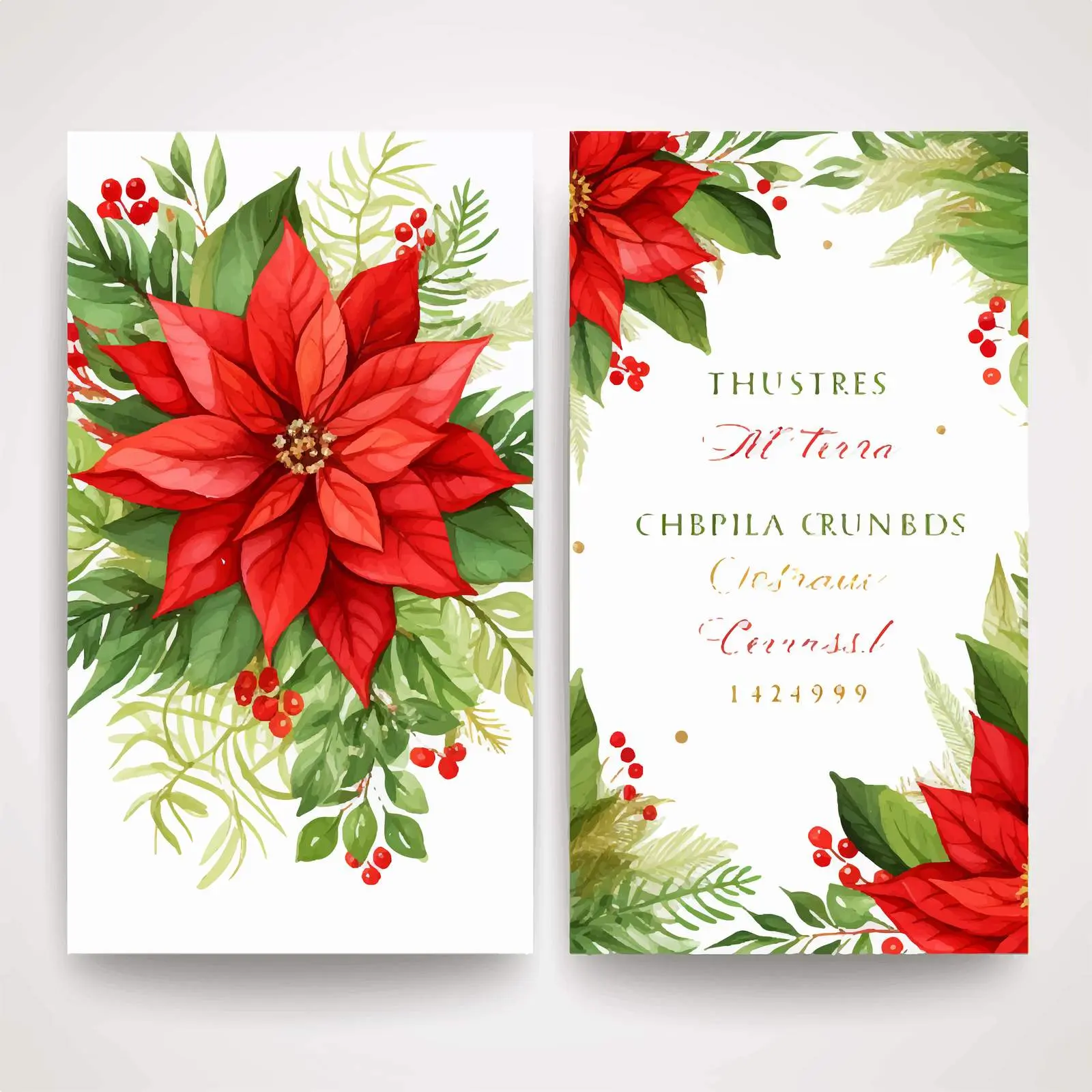 Christmas Party Invitations Collection Vector Designs – free gathering invitation image from Dotvec