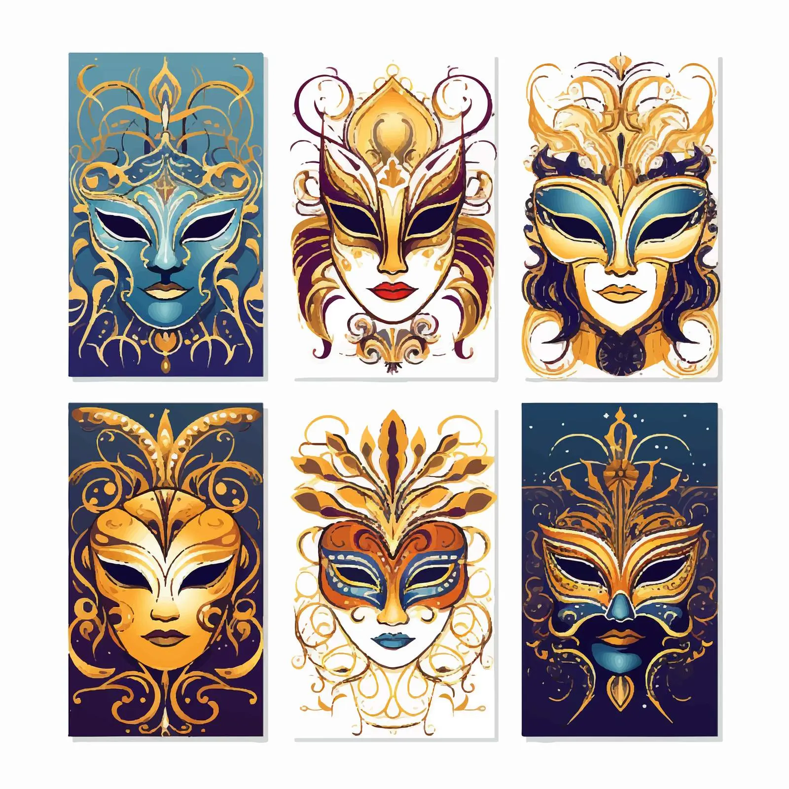 Decorative Party Invitation Flyer Collection — free download from Dotvec