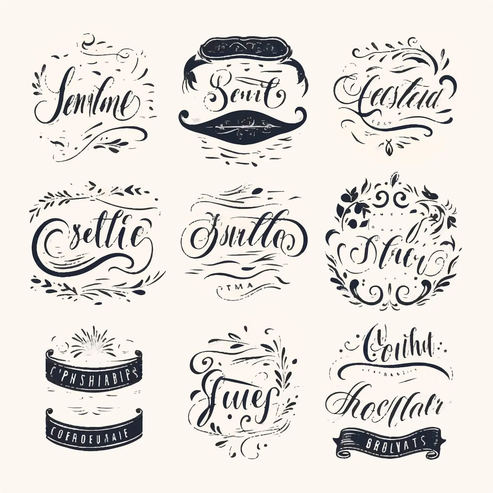 Handmade Label and Tag Inscriptions Collection – free printable tags image from Dotvec