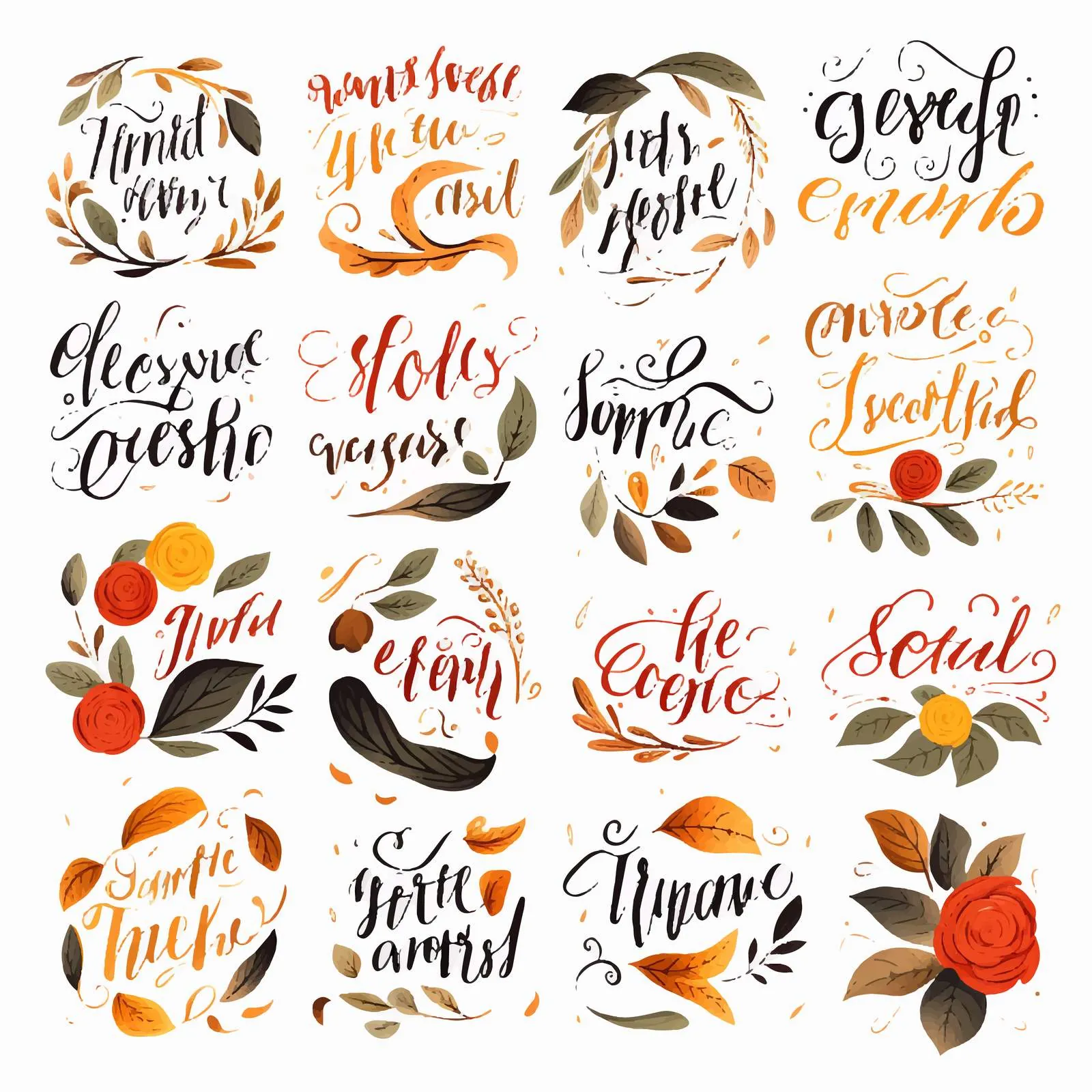 Handmade Inscriptions for Labels and Tags — free download from Dotvec