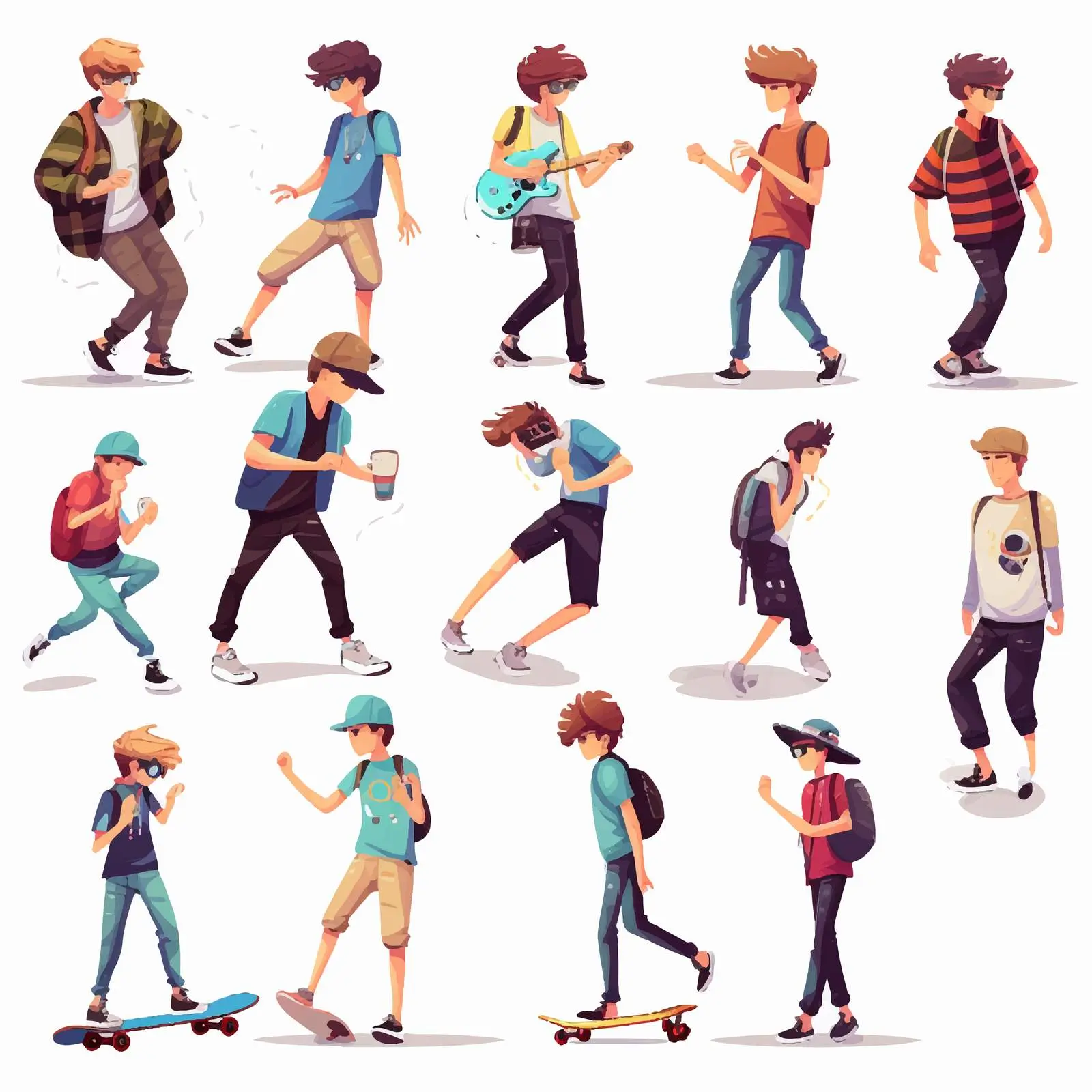 Trendy Teenage Boys Fashion Collection – free teenage boy image from Dotvec