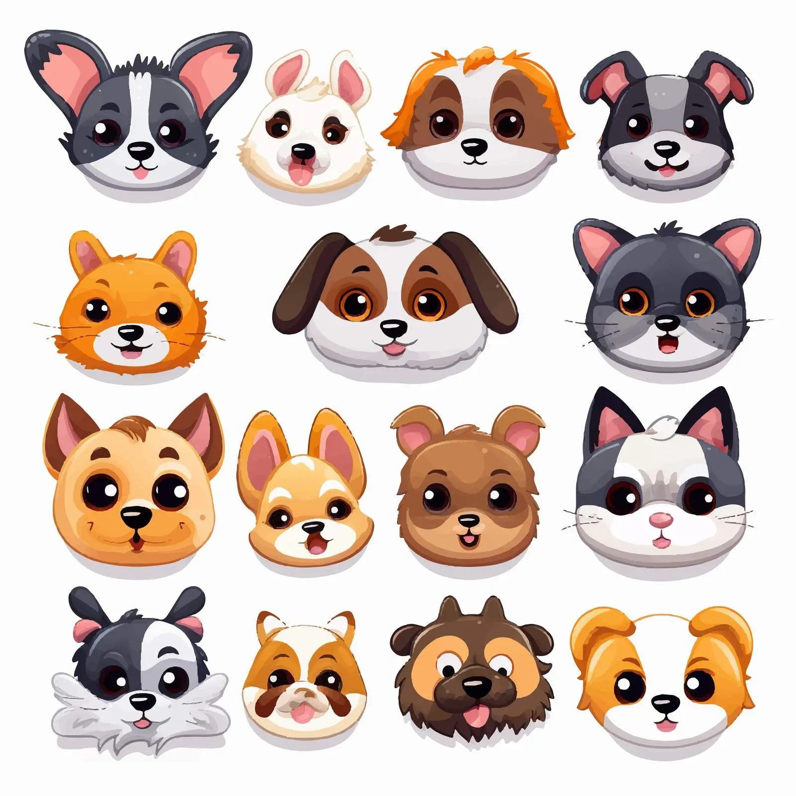 Cute Video Chat Application Effects Bundle — free download from Dotvec