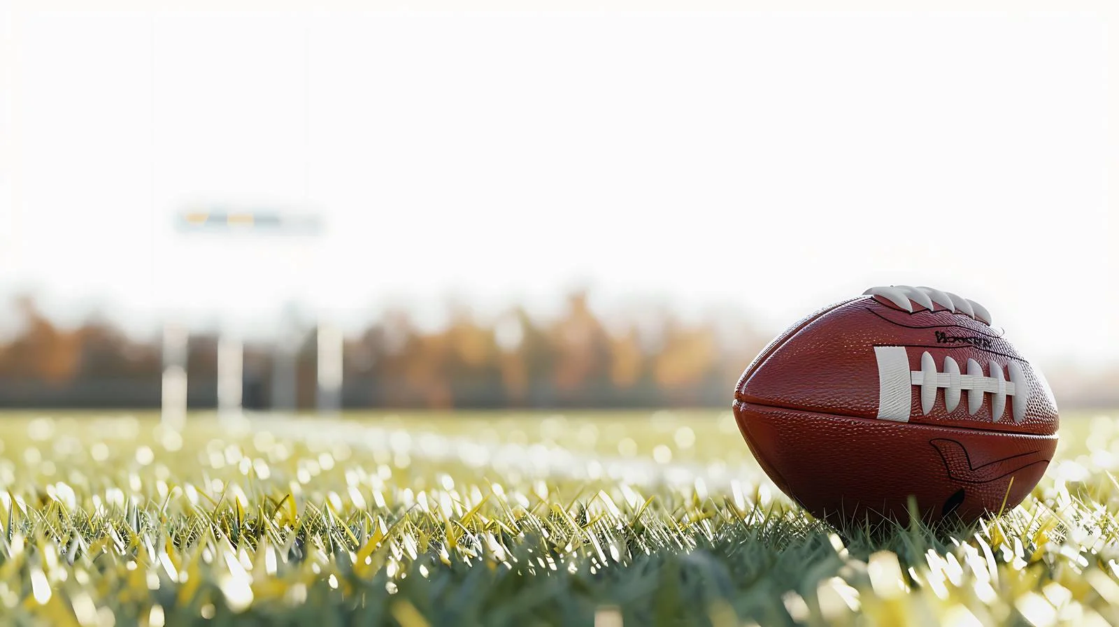 Intense college football action on yard line — free download from Dotvec