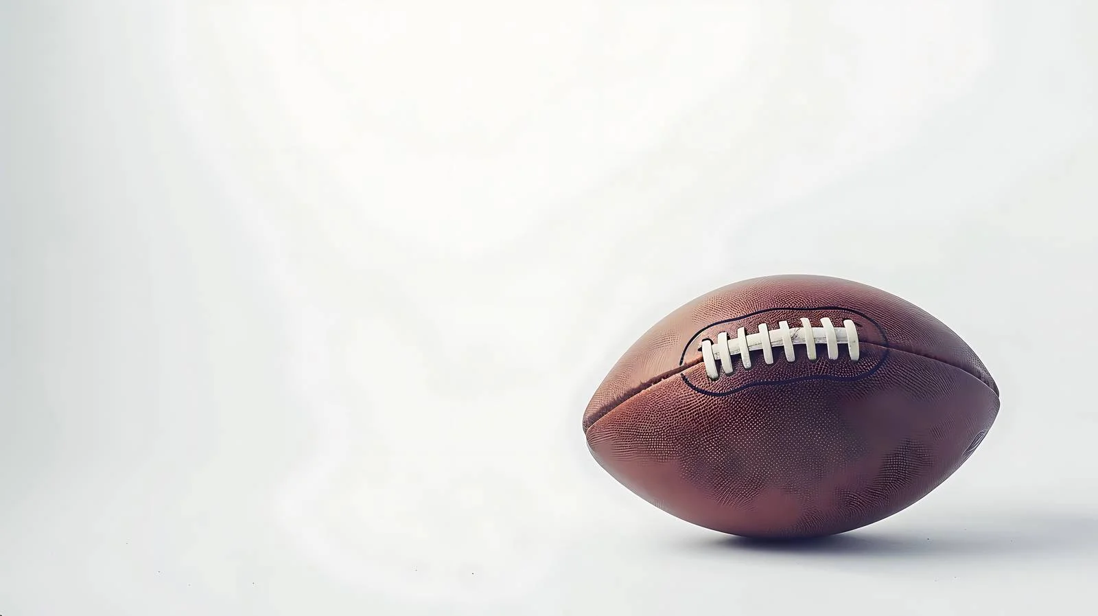 Isolated College Football on White Background — free download from Dotvec