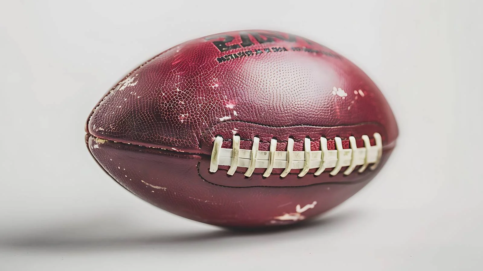 Crisp College Football on White Background — free download from Dotvec