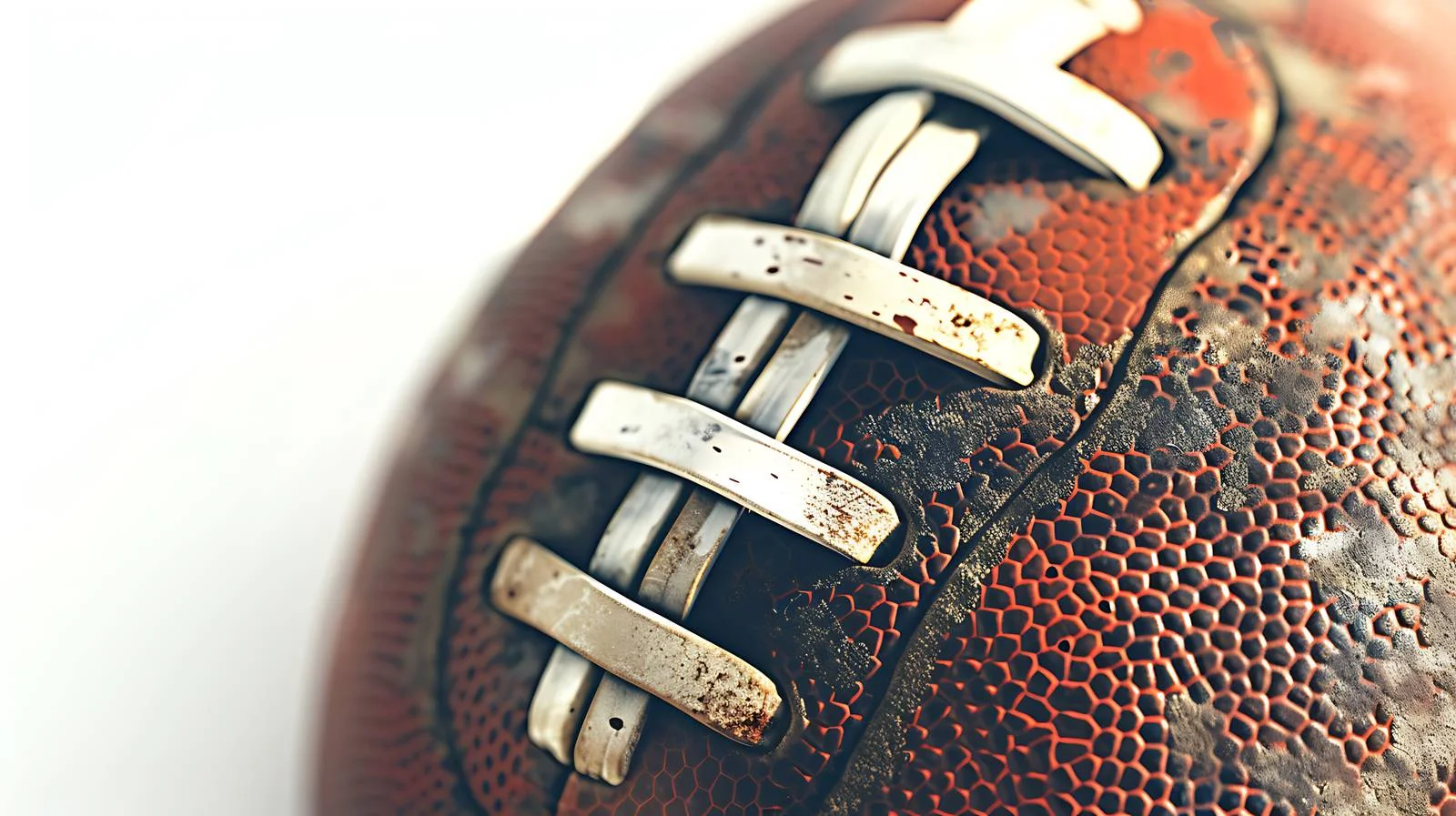 Isolated College Football on White Background — free download from Dotvec