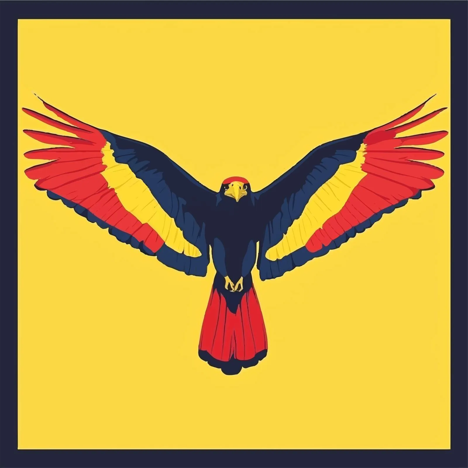 Colombia Condor Flag Vector Illustration — free download from Dotvec