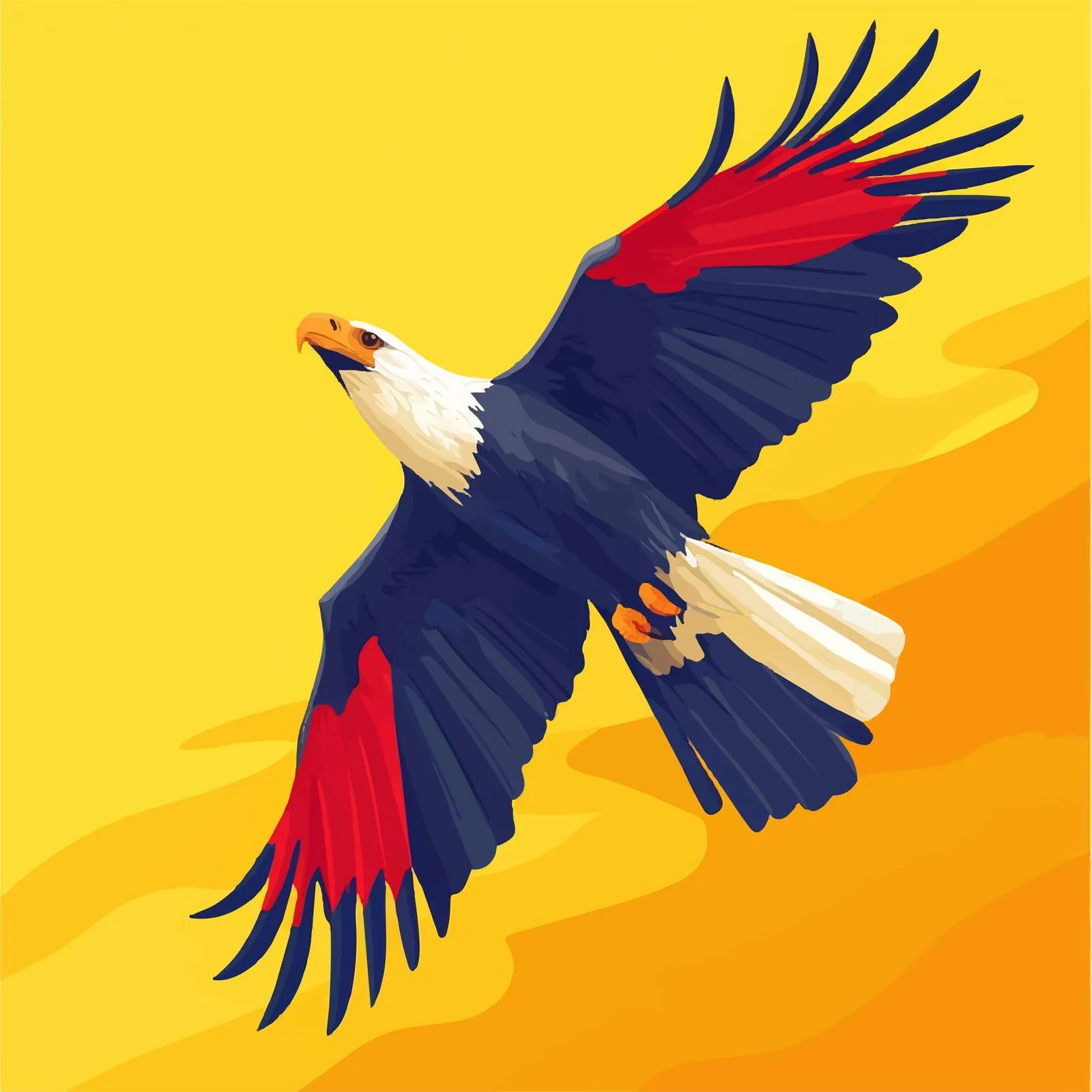 Colombia Condor Flag Vector Illustration — free download from Dotvec