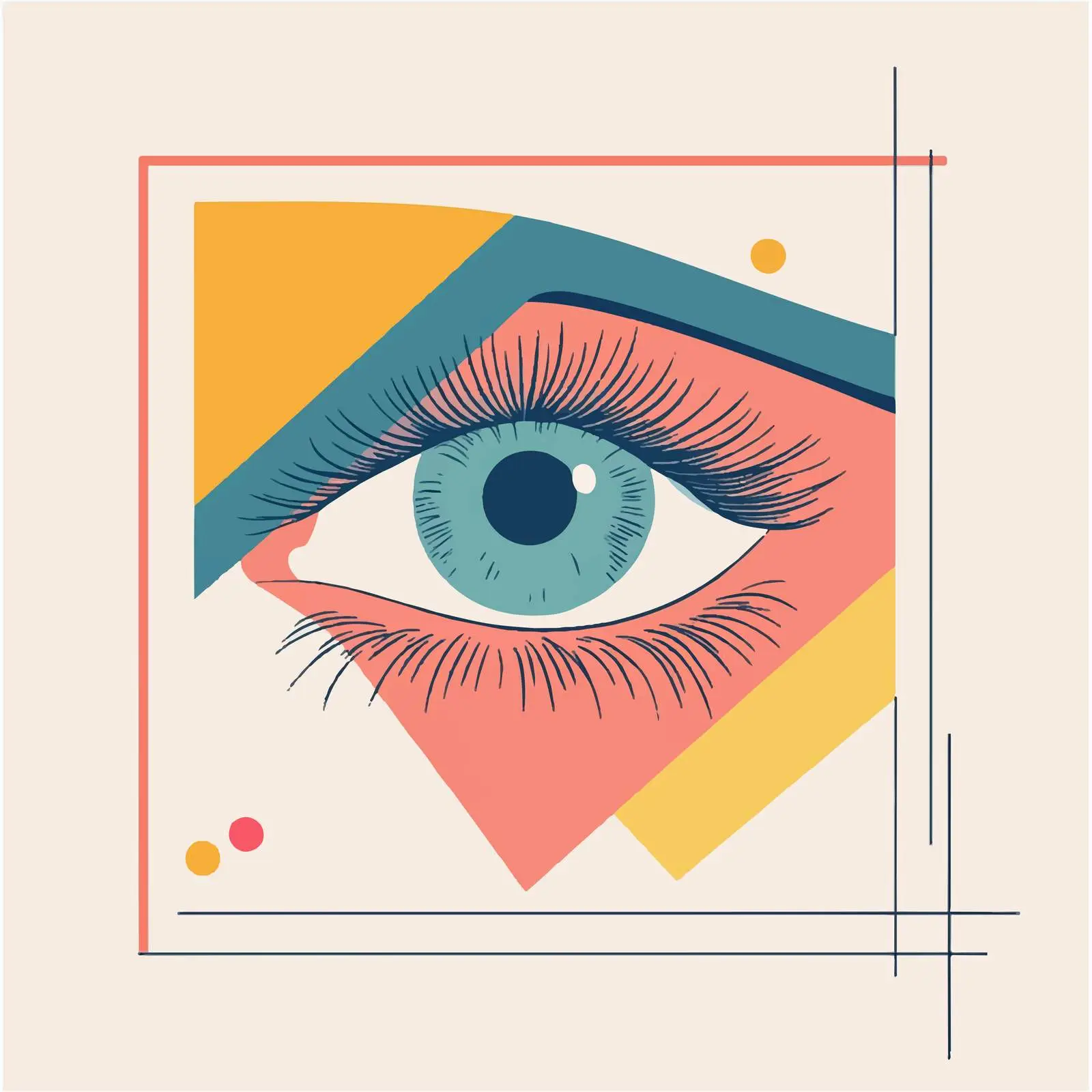 Color Blindness Awareness Month Illustration – free awareness month image from Dotvec