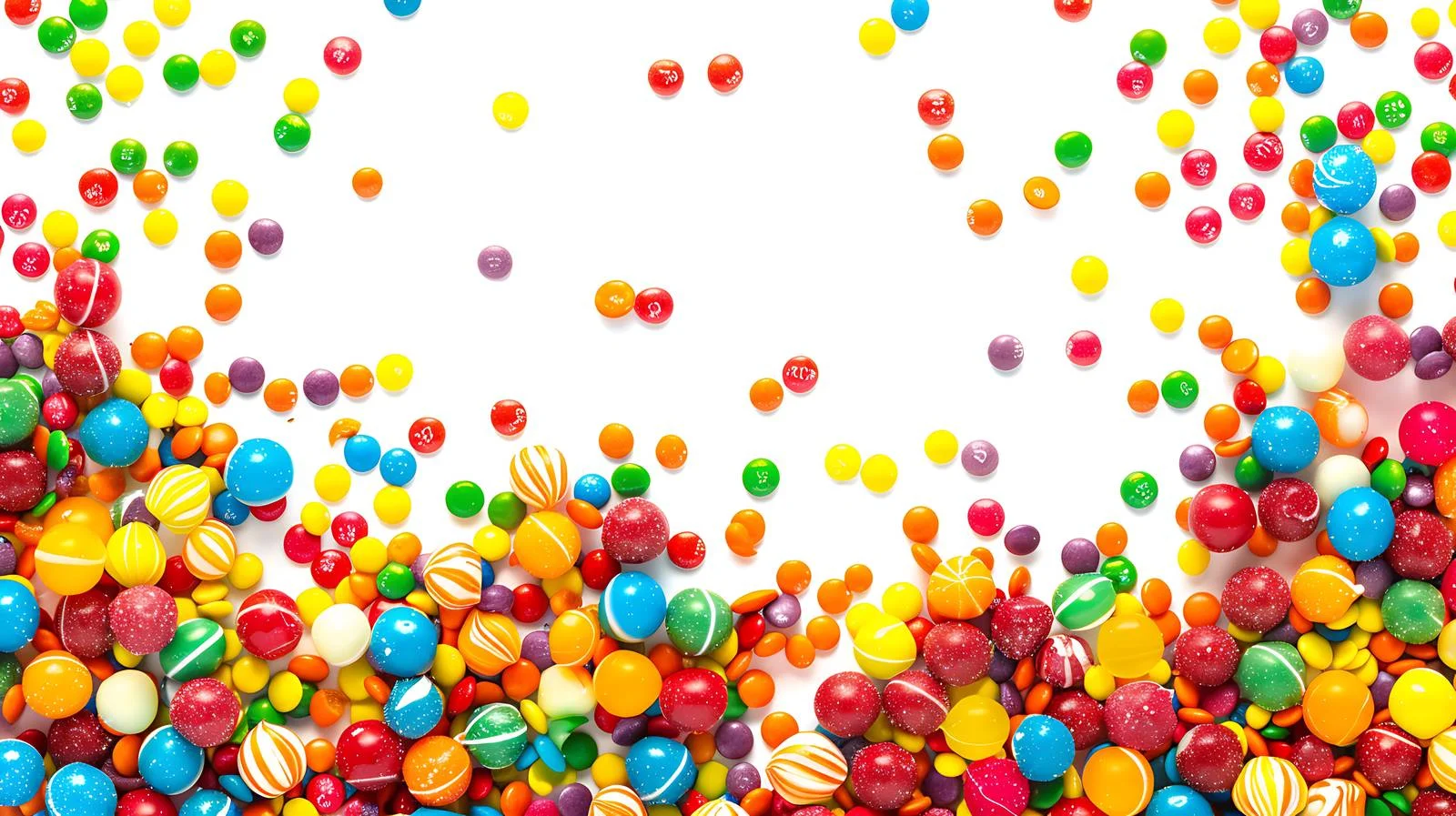 Vibrant Sweet Candy Background — free download from Dotvec