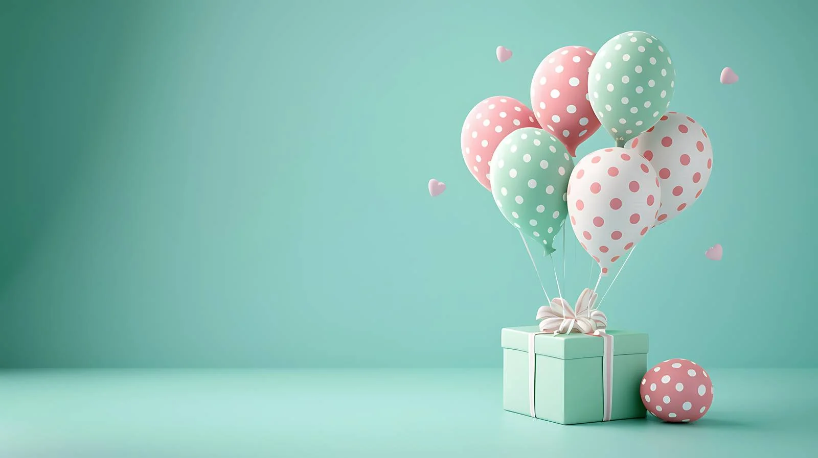 Vibrant Easter Egg Balloon Gift Display — free download from Dotvec