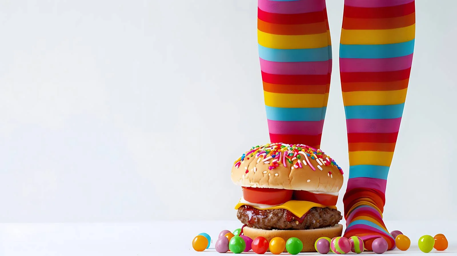 Candy Doll Hamburger Delight — free download from Dotvec