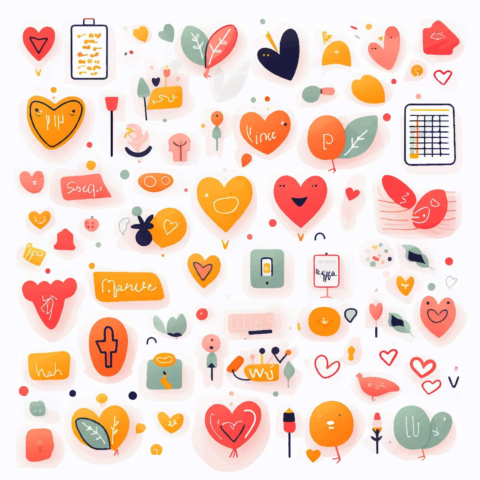 Colorful Signage and Button Vector Collection — free download from Dotvec