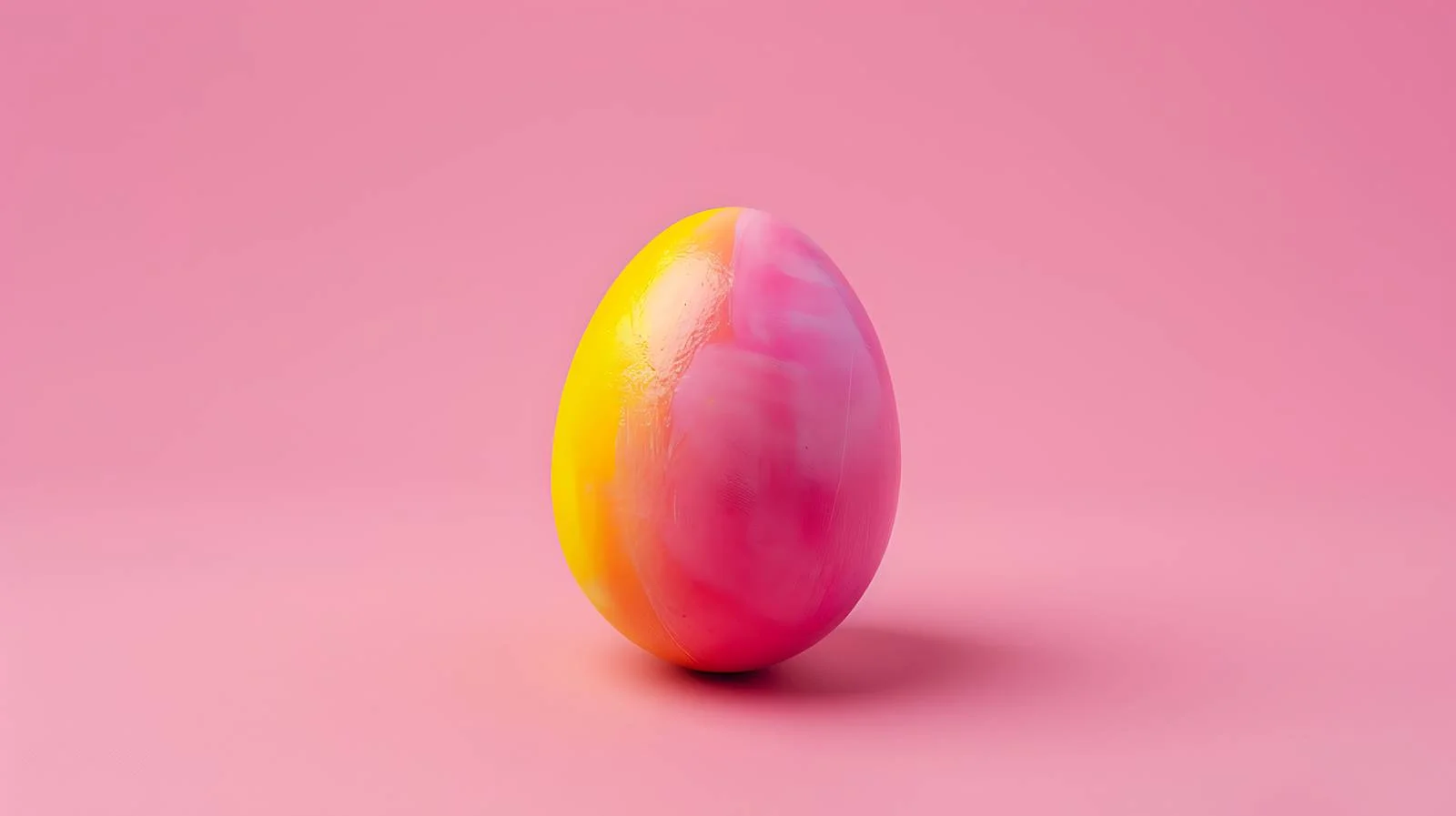 Vibrant Easter Egg on Pink Background — free download from Dotvec
