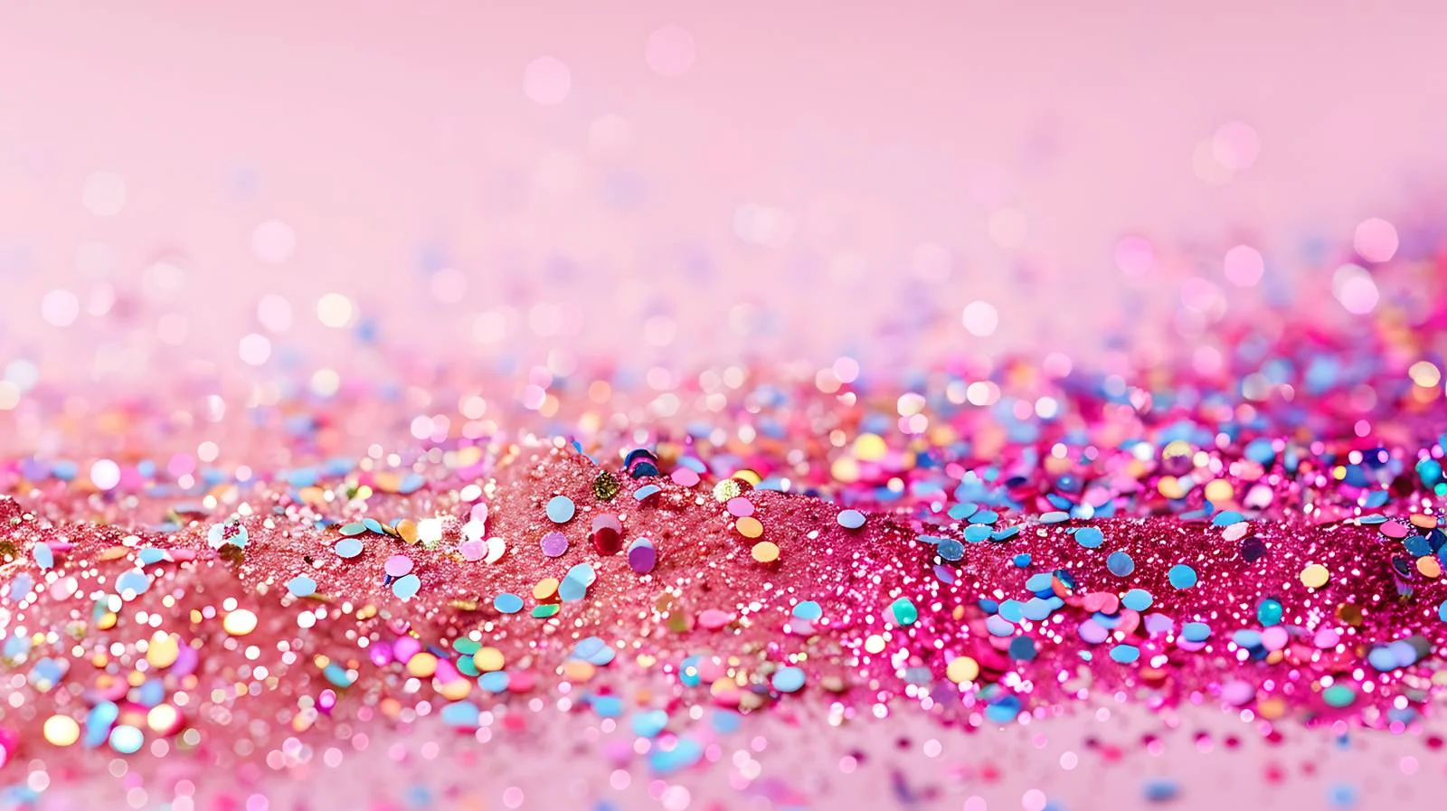 Vibrant Glitter on Pink Background — free download from Dotvec