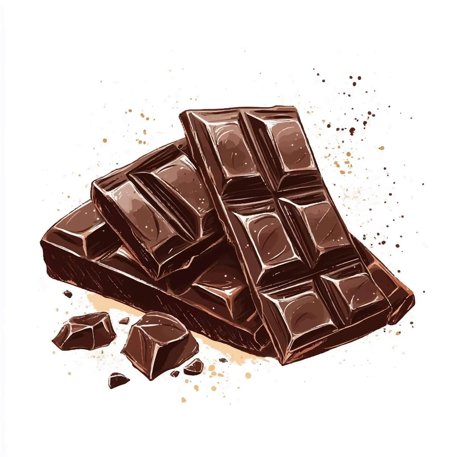 Colorful Hand-Drawn Chocolate Candy Sketch — free download from Dotvec