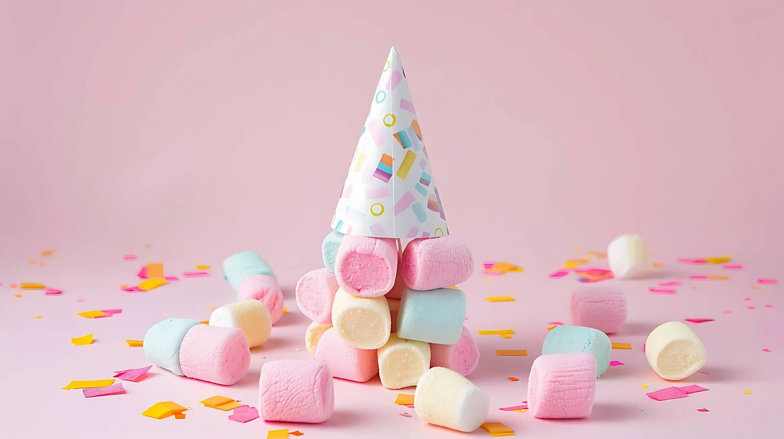 Vibrant Marshmallows Celebration — free download from Dotvec