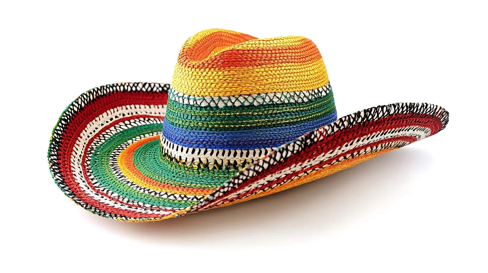 Vibrant Mexican Sombrero Hat — free download from Dotvec