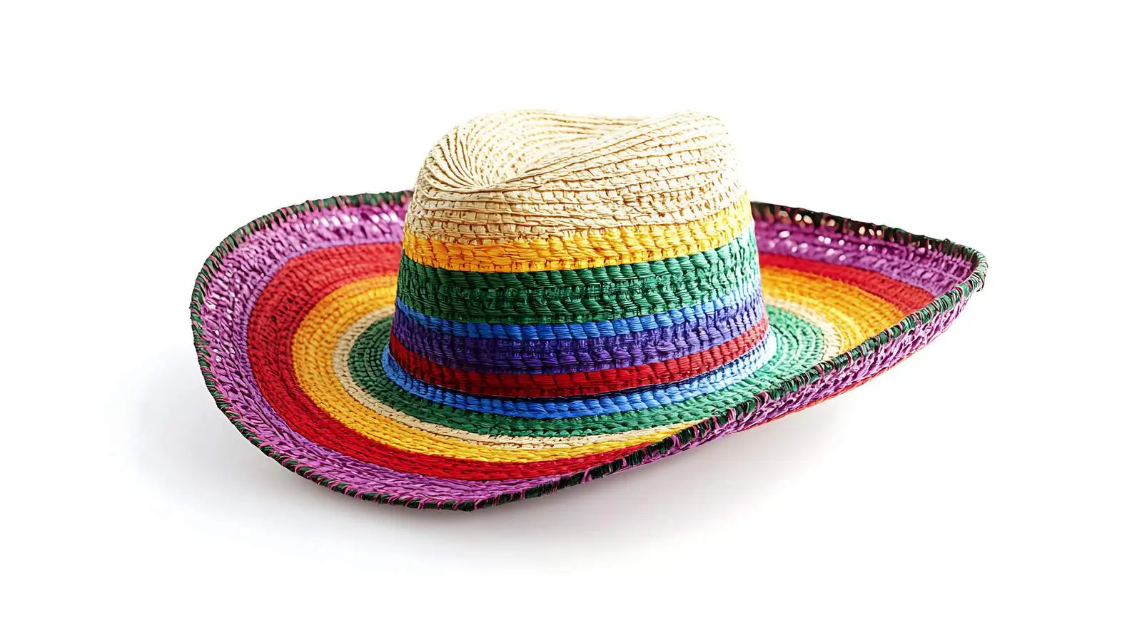 Vibrant Mexican Sombrero Hat — free download from Dotvec