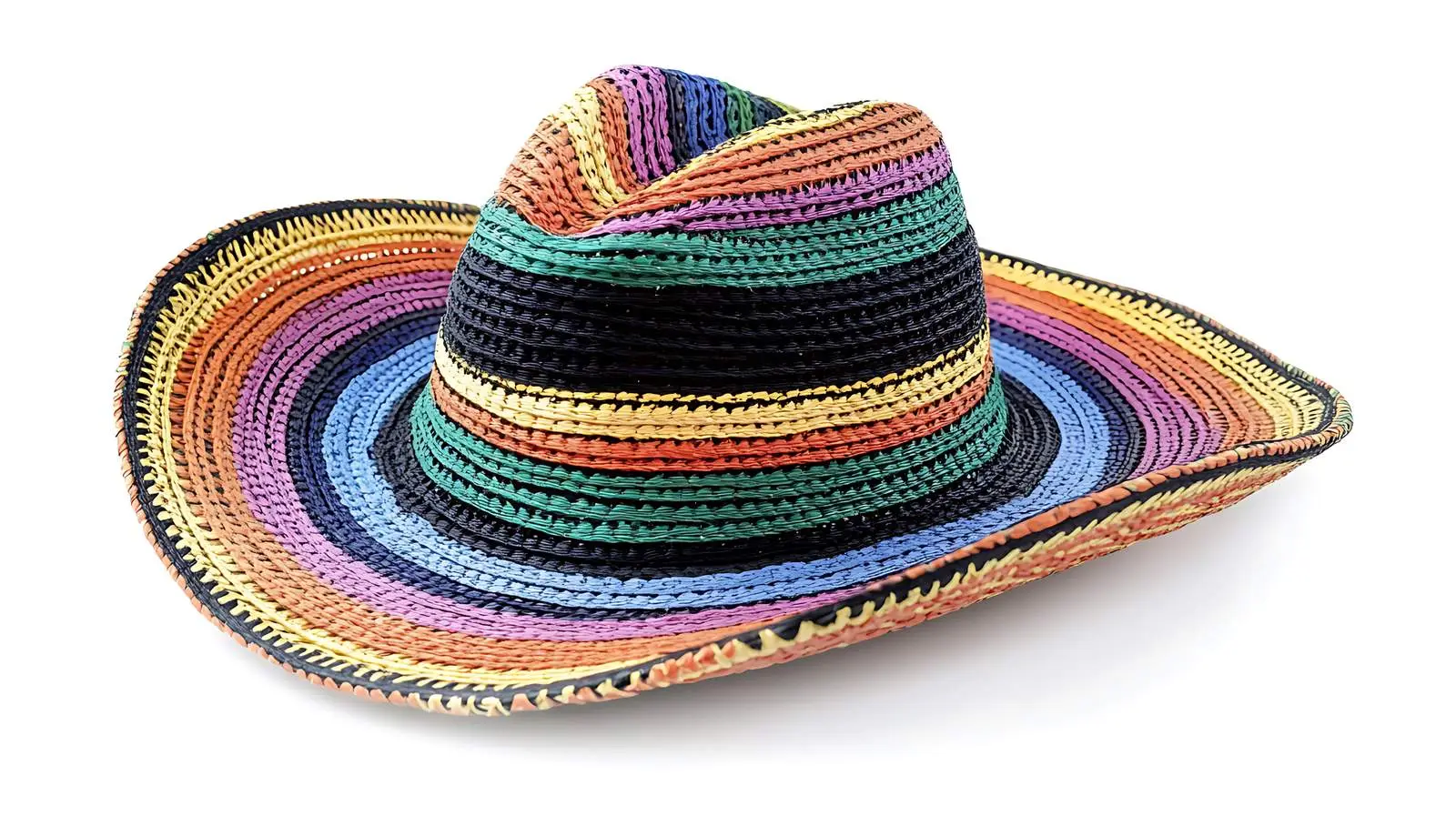 Vibrant Mexican Sombrero Headwear — free download from Dotvec