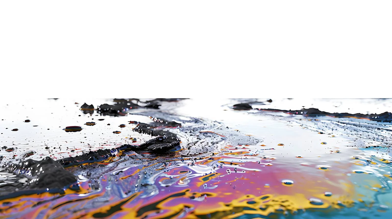 Vibrant petrol oil spill creates textured surface — free download from Dotvec
