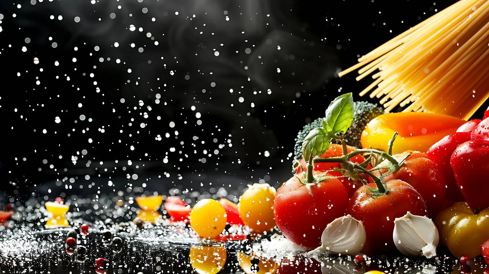 Vibrant Food Composition — free download from Dotvec