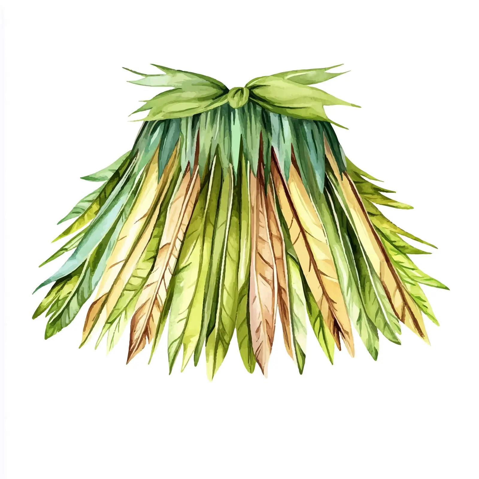 Colorful Hawaiian Party Watercolor Vector — free download from Dotvec