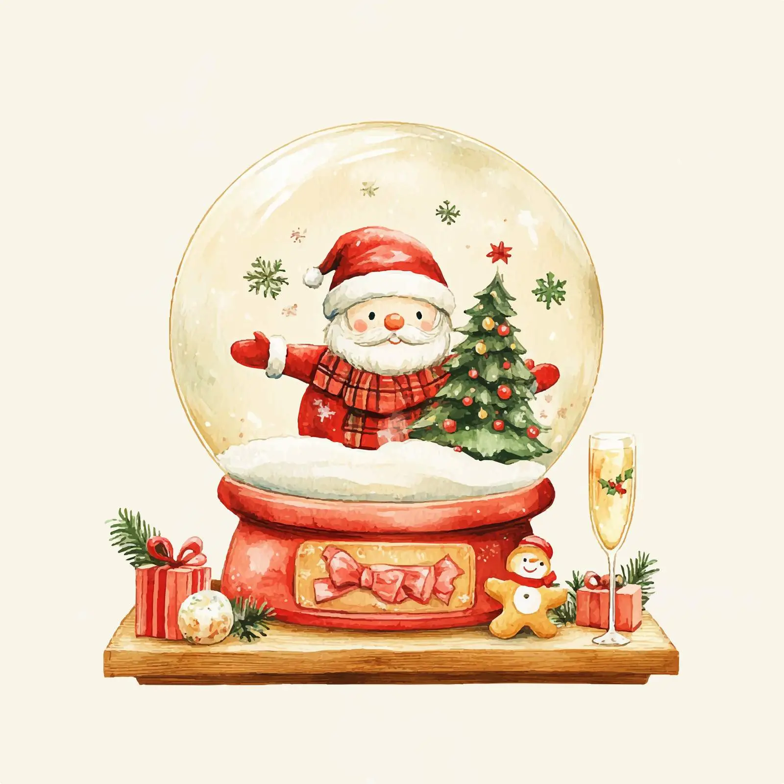 Colorful Hand-Drawn Christmas Vector Set — free download from Dotvec