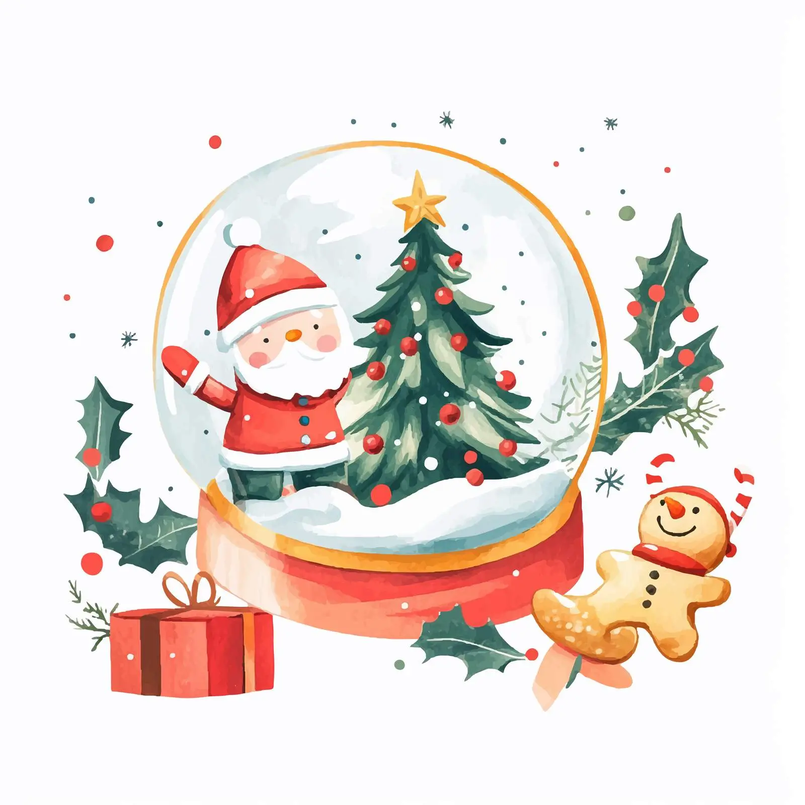 Colorful Hand-Drawn Holiday Illustrations — free download from Dotvec