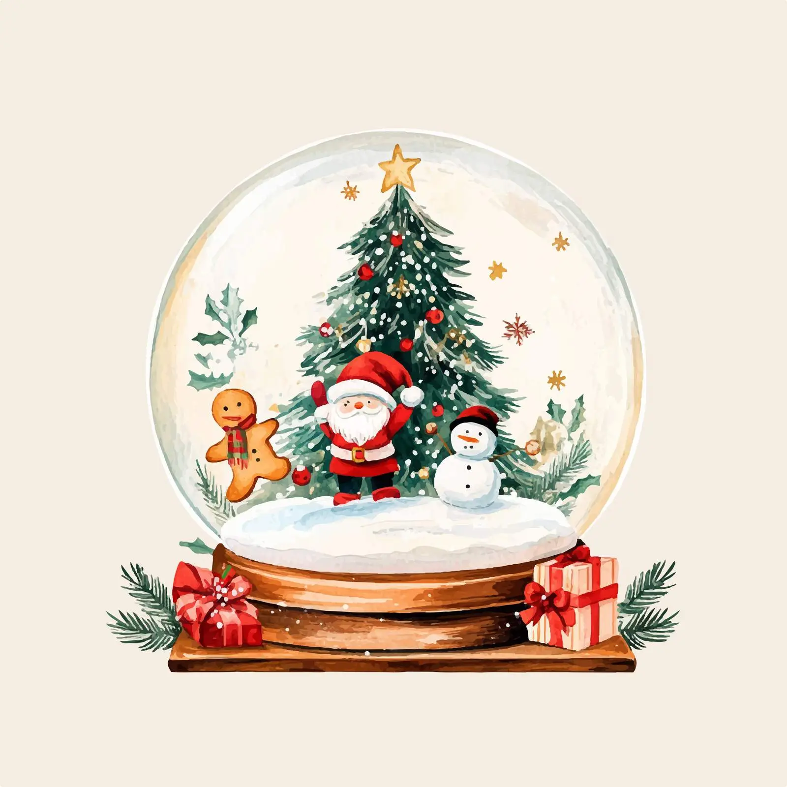 Hand-Drawn Colorful New Year Vectors — free download from Dotvec