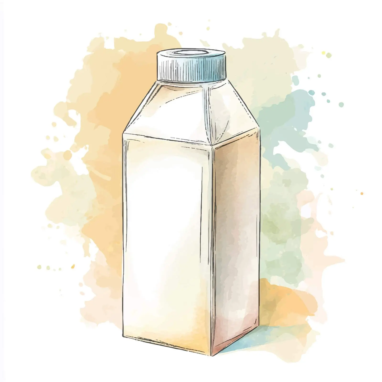 Colorful Hand-Drawn Carton Box Sketch — free download from Dotvec