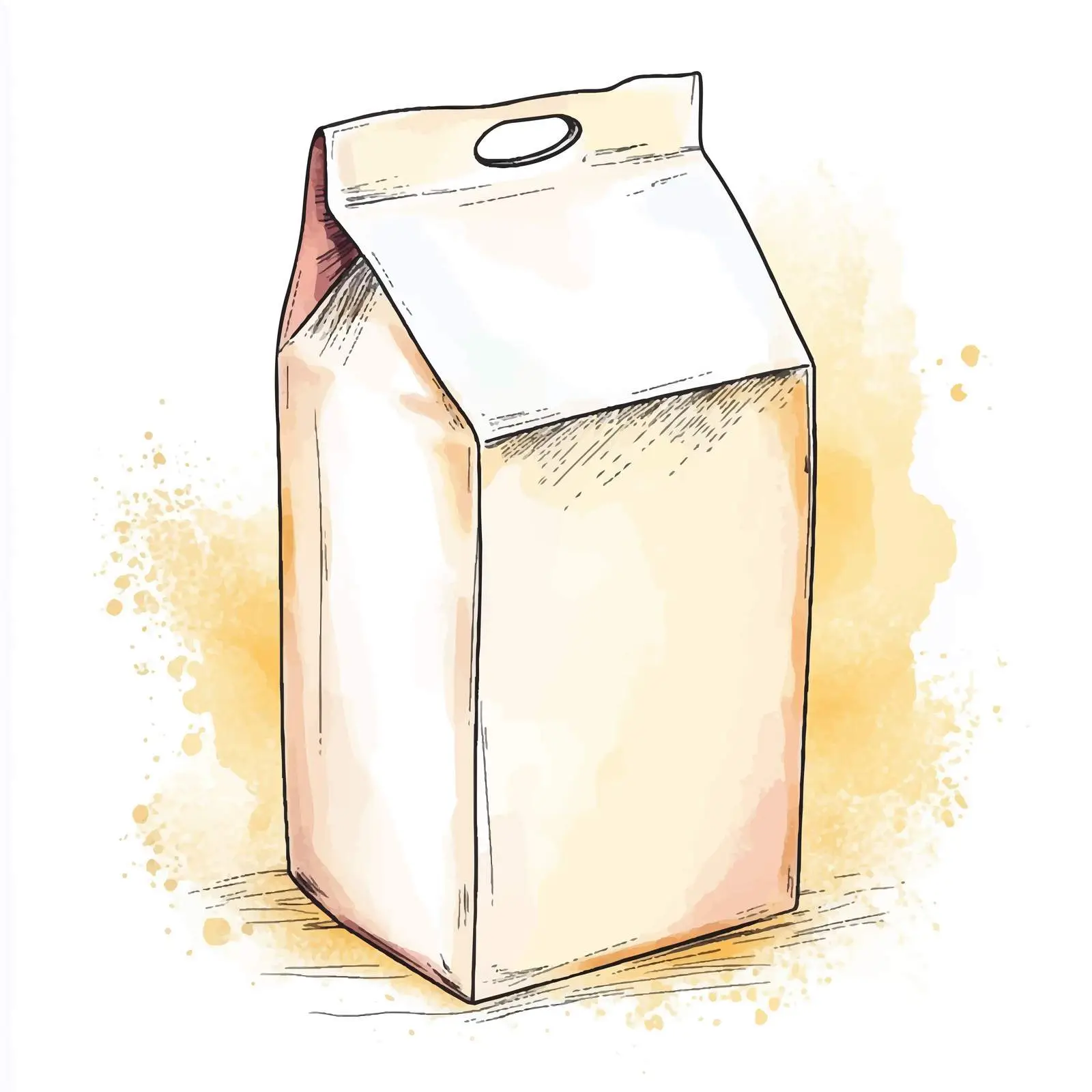 Colorful Hand-Drawn Carton Box Sketch — free download from Dotvec