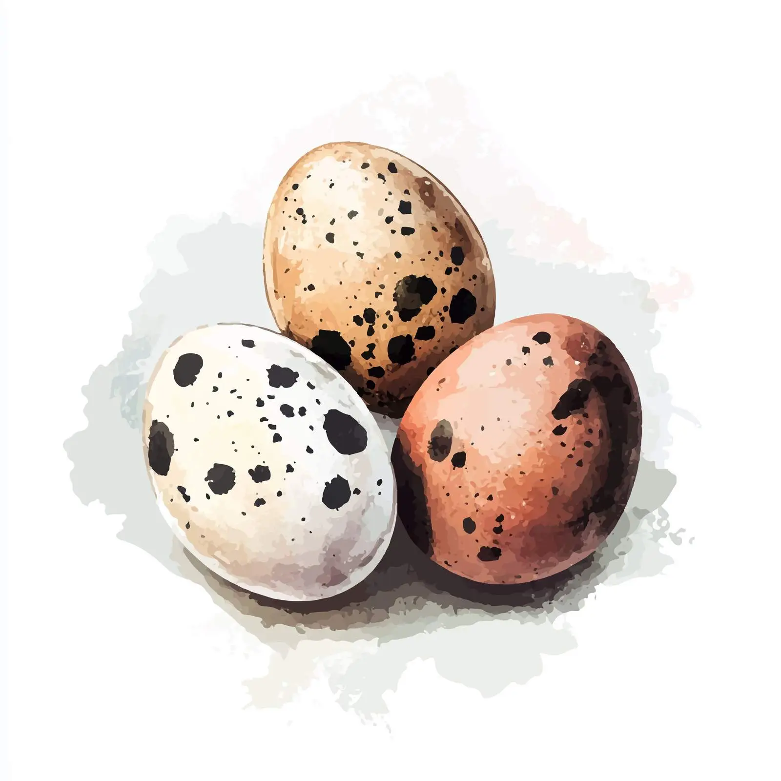 Colorful Hand-drawn Quail Eggs Sketch — free download from Dotvec