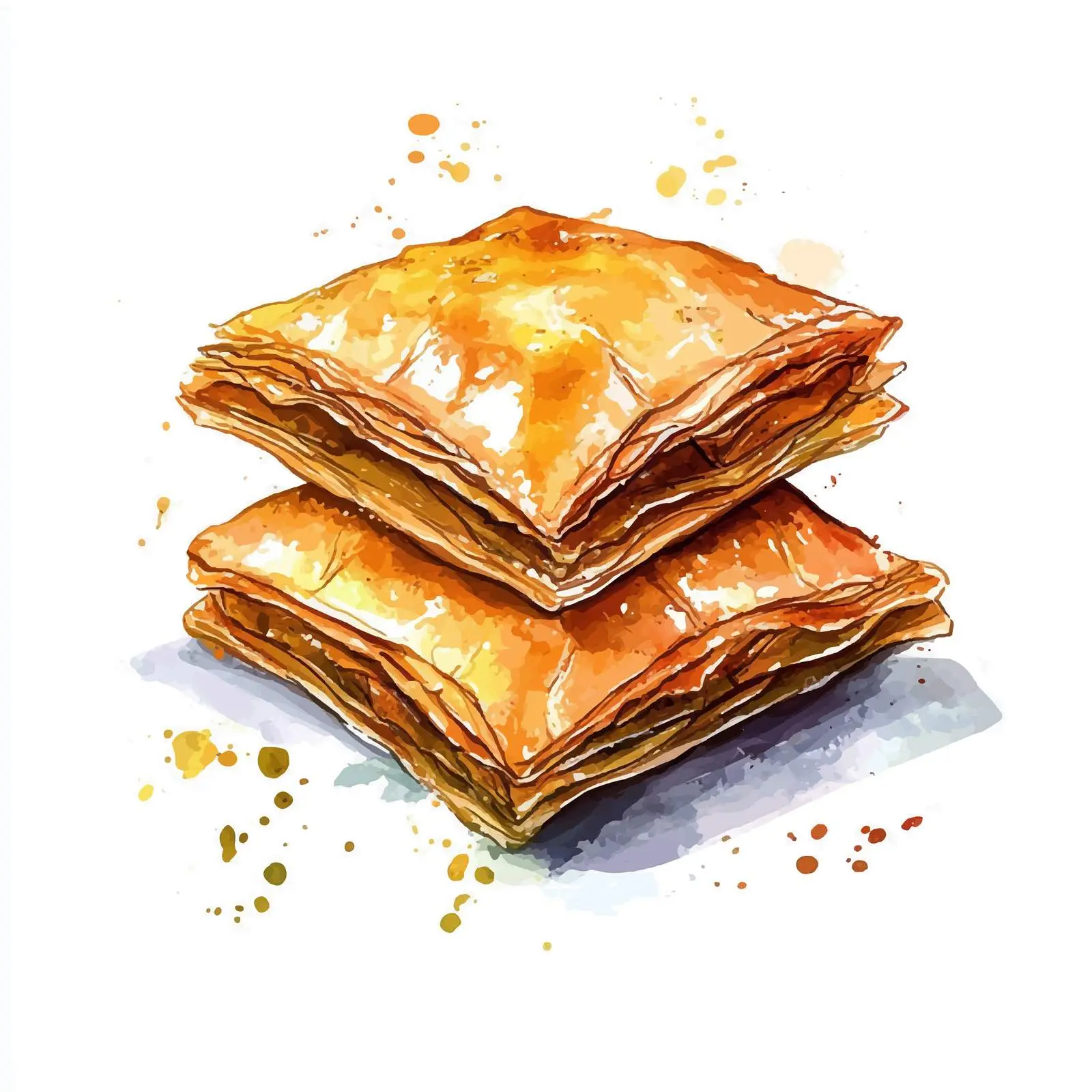 Colorful Greek Traditional Hand-Drawn Sketch — free download from Dotvec