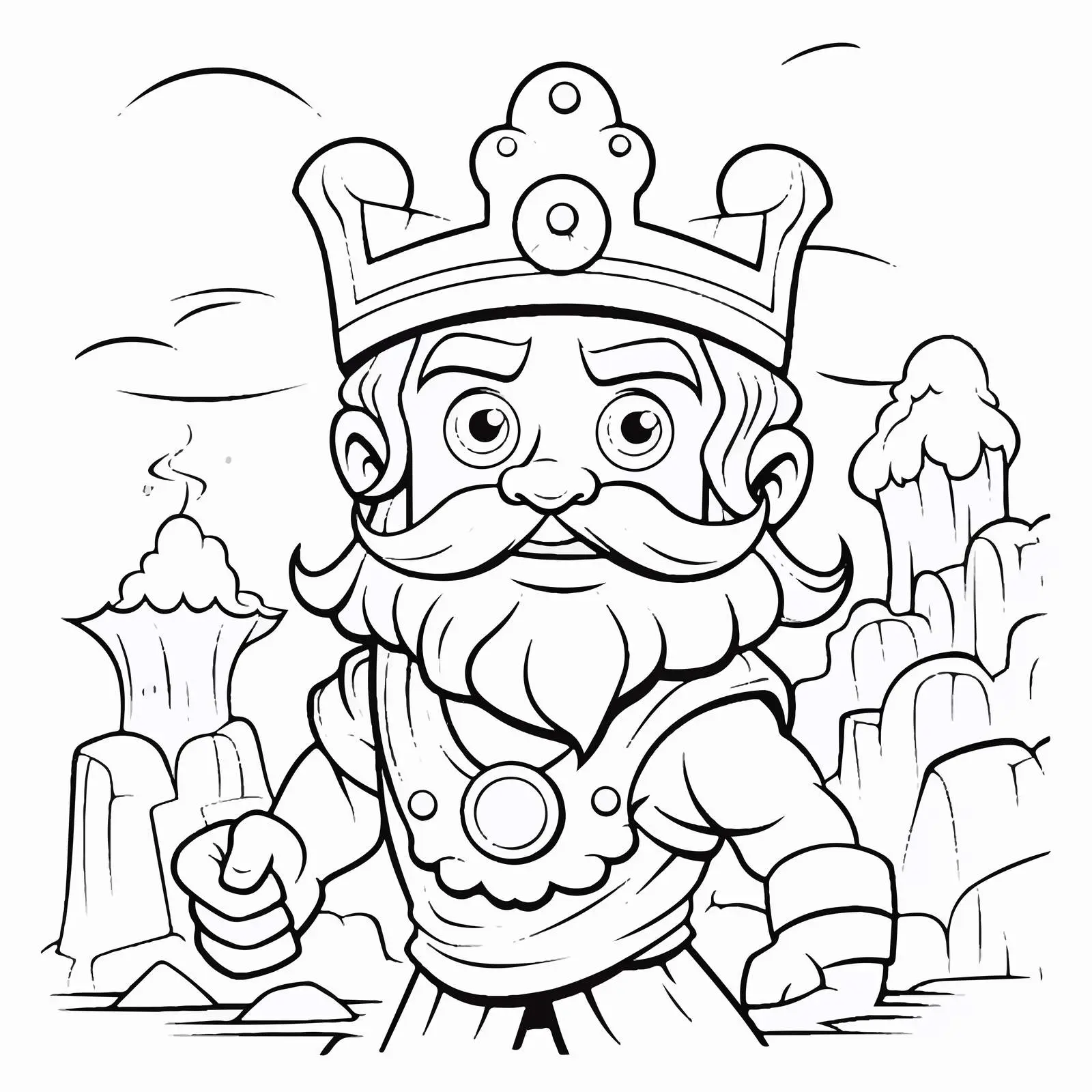Kids Coloring Book Worksheet Illustration — free download from Dotvec