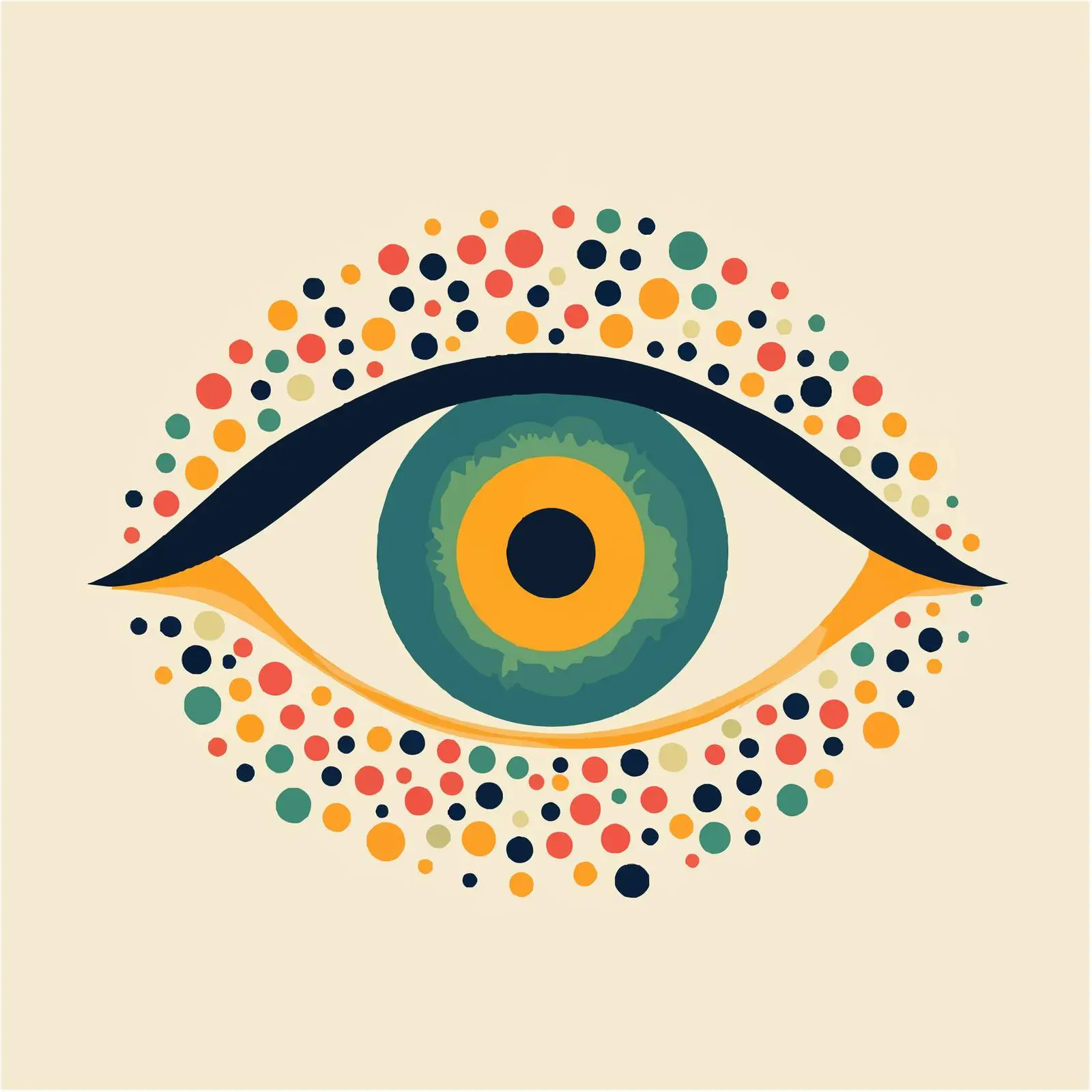 Color Blindness Test Vector Illustration — free download from Dotvec