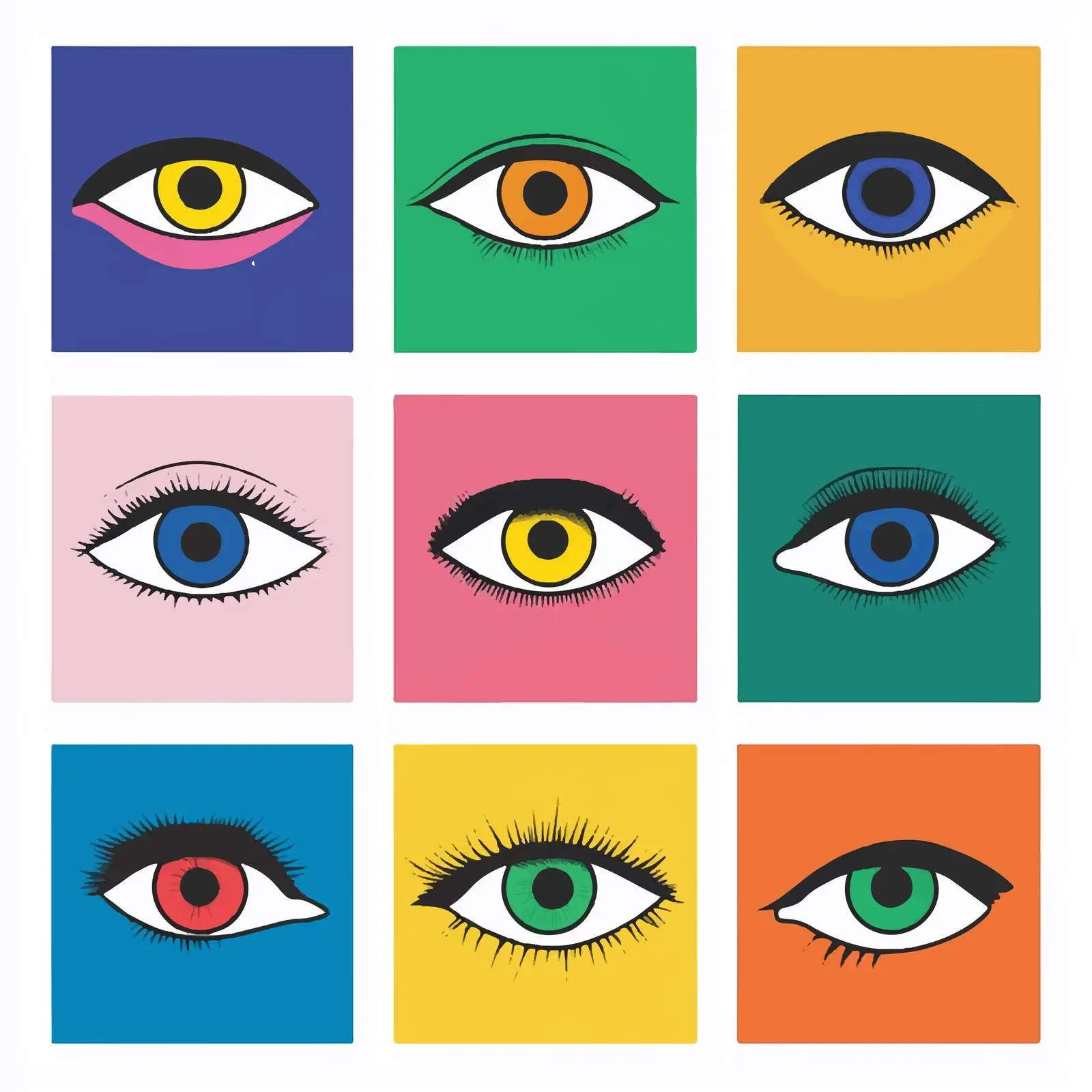 Colour Blindness Test Vector Illustration — free download from Dotvec