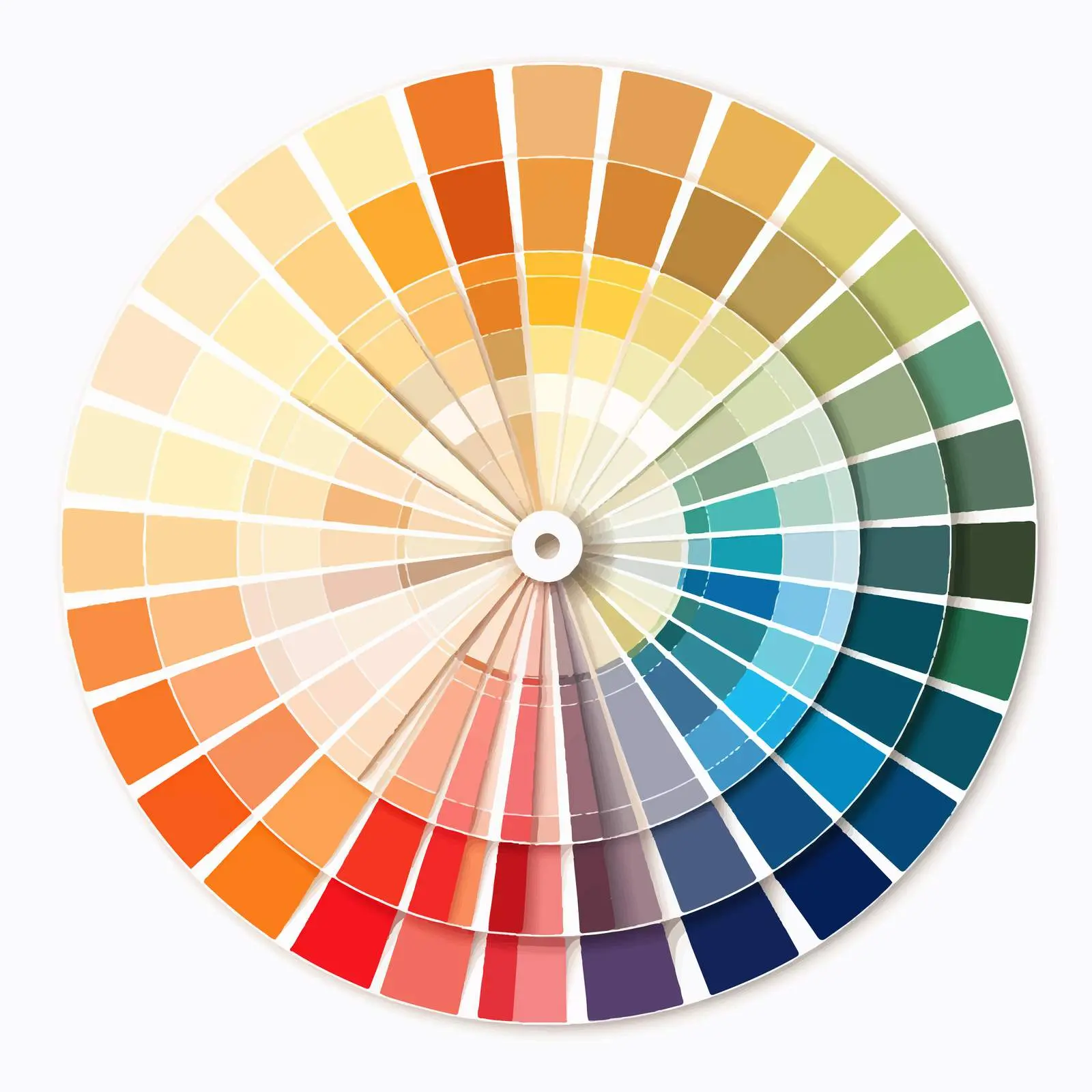 Color Palette Swatch and Paint Sampler — free download from Dotvec