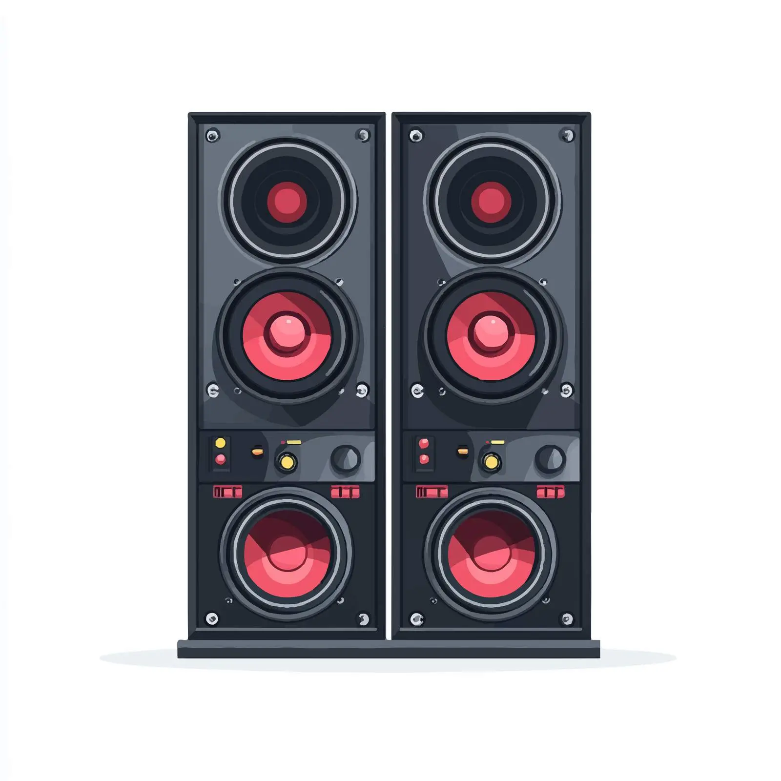 Professional Stereo Loudspeakers Audio System – free stereo image from Dotvec