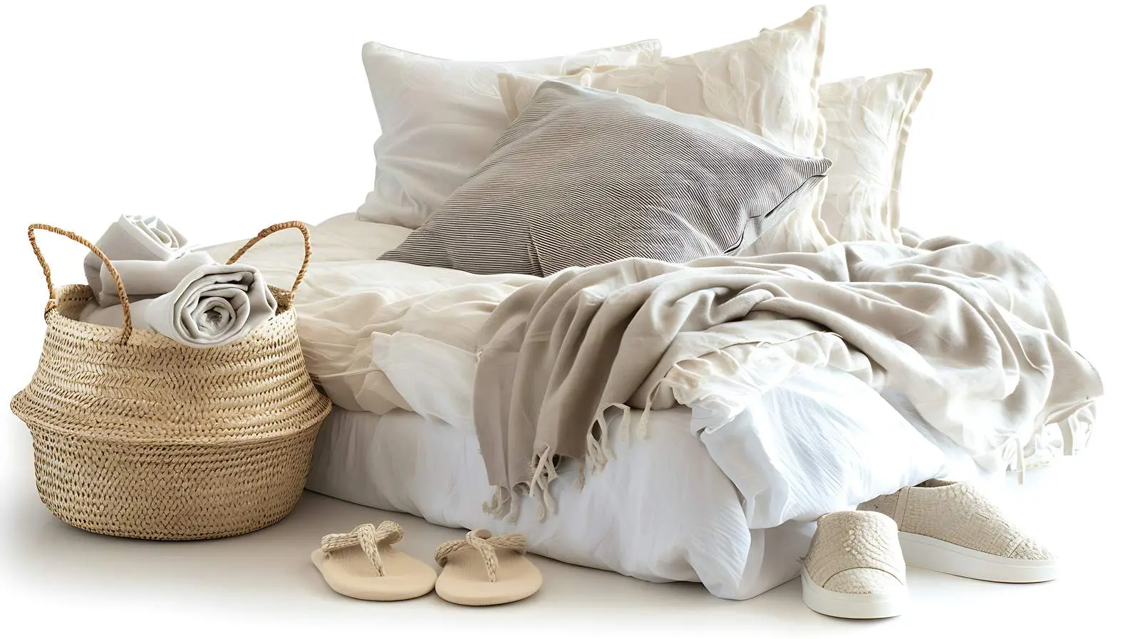 Cozy Bedroom Decor with Linens and Accessories — free download from Dotvec