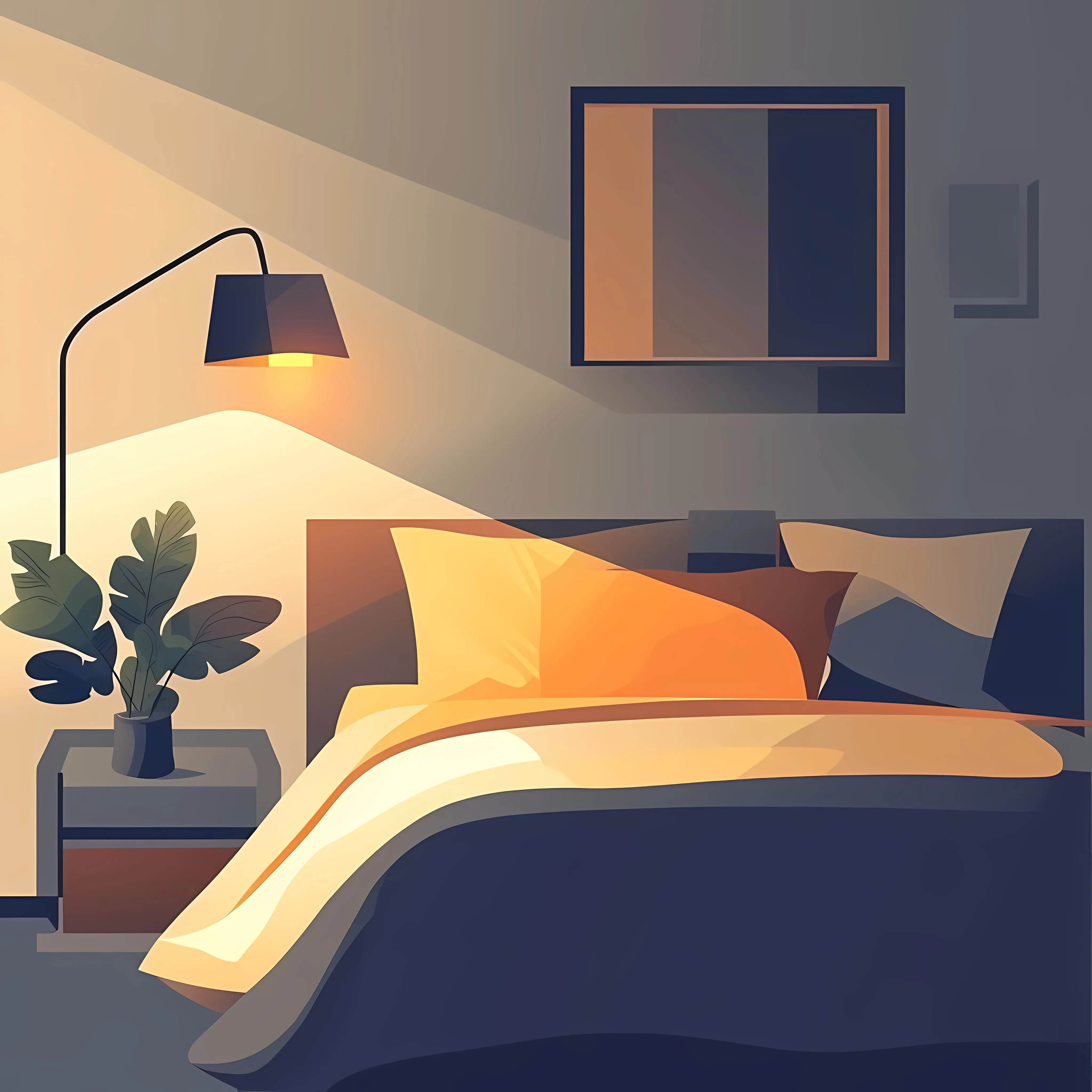 Elegant Modern Bedroom Decor with Cozy Ambiance — free download from Dotvec