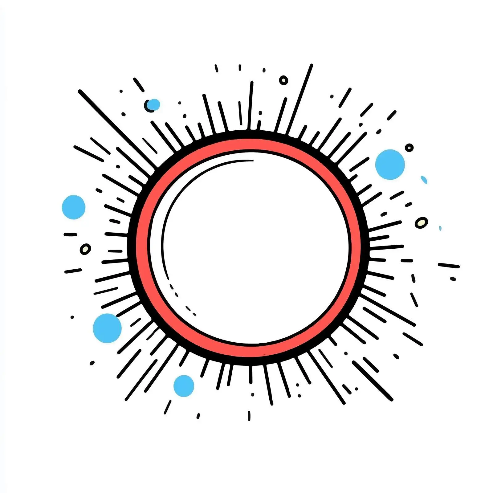 Comic Speech Bubble Icon Design — free download from Dotvec