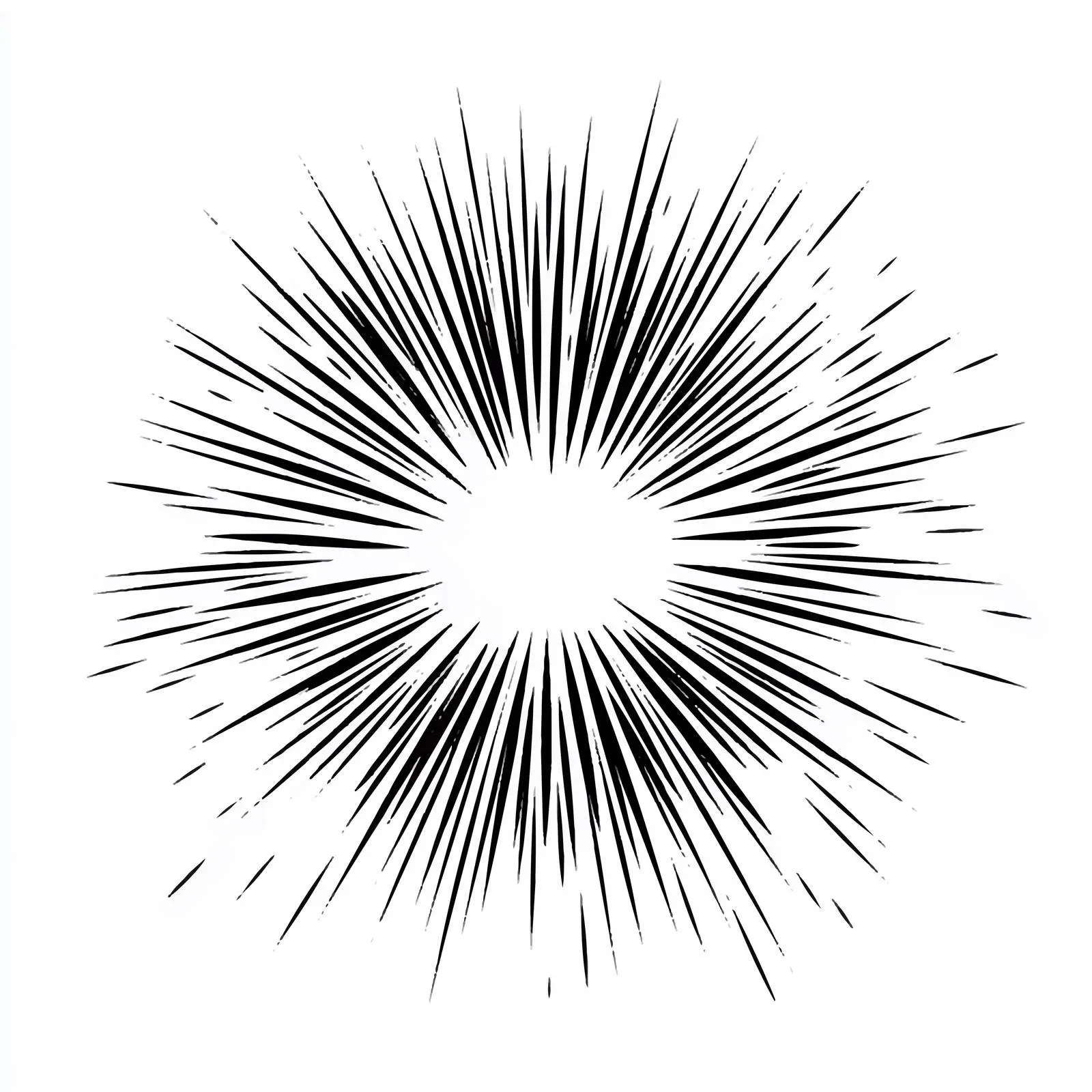 Comic Burst Icon on White Background — free download from Dotvec