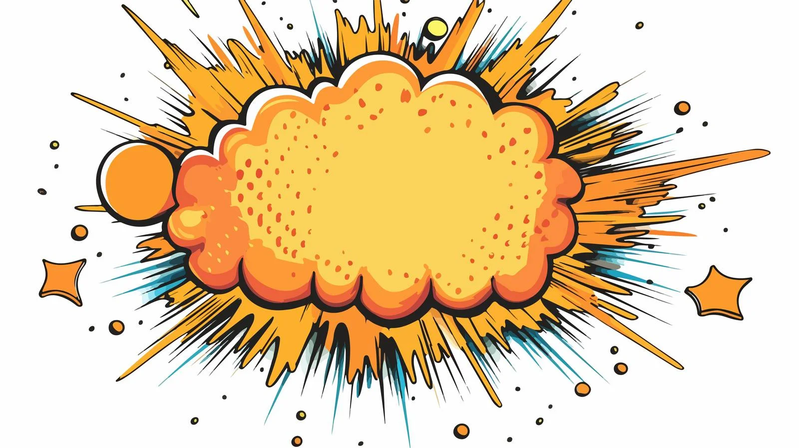 Comic Speech Bubble Stock Illustration — free download from Dotvec