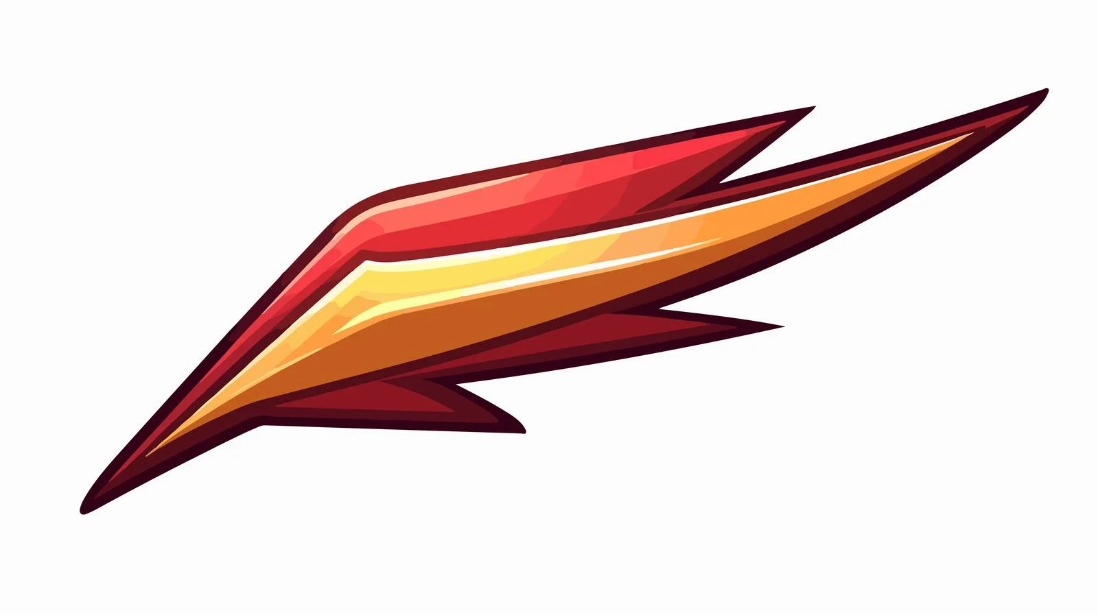 Comic Cartoon Arrow Symbol Vector Illustration — free download from Dotvec