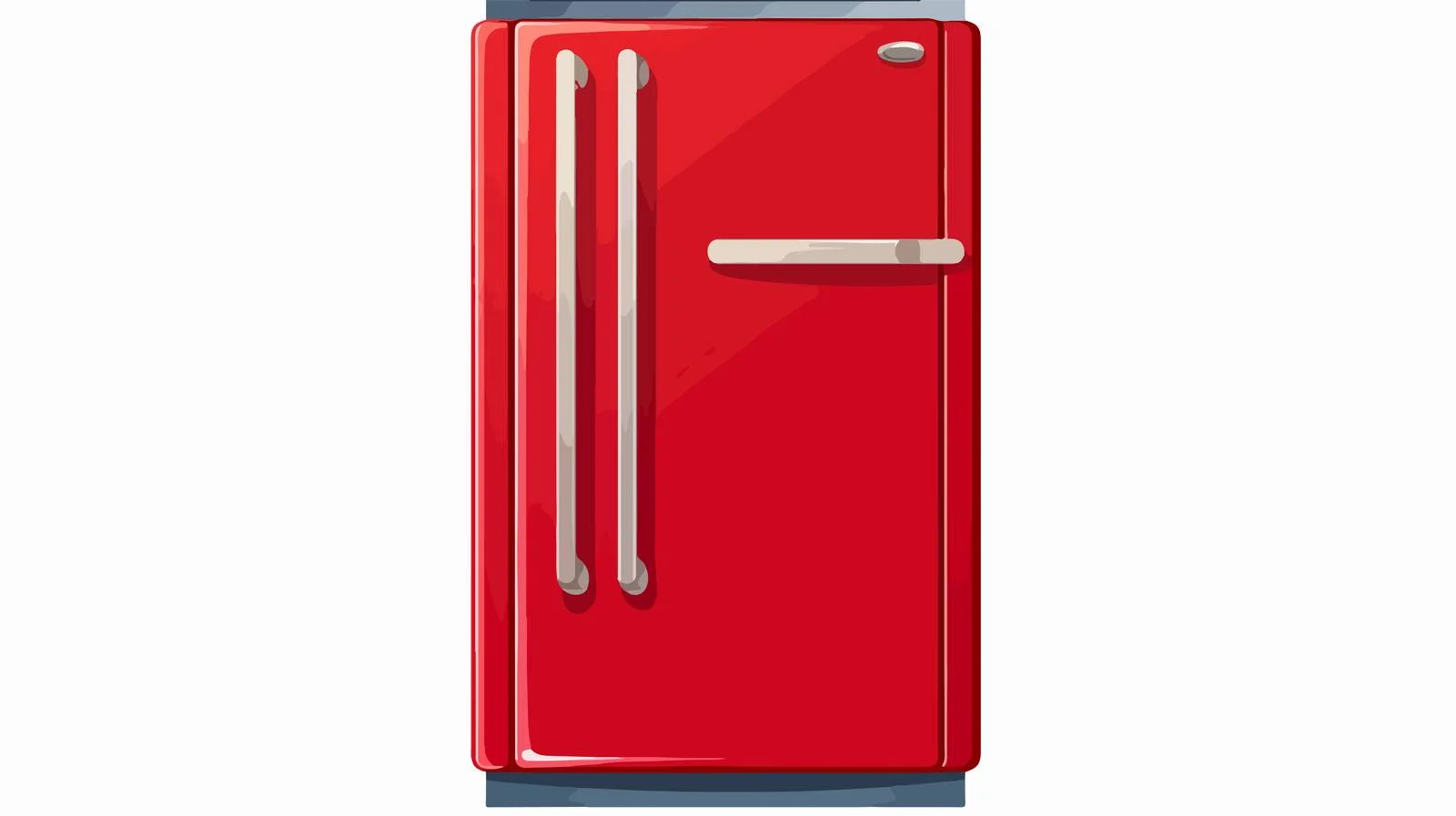 Fun Fridge Freezer Cartoon Illustration — free download from Dotvec