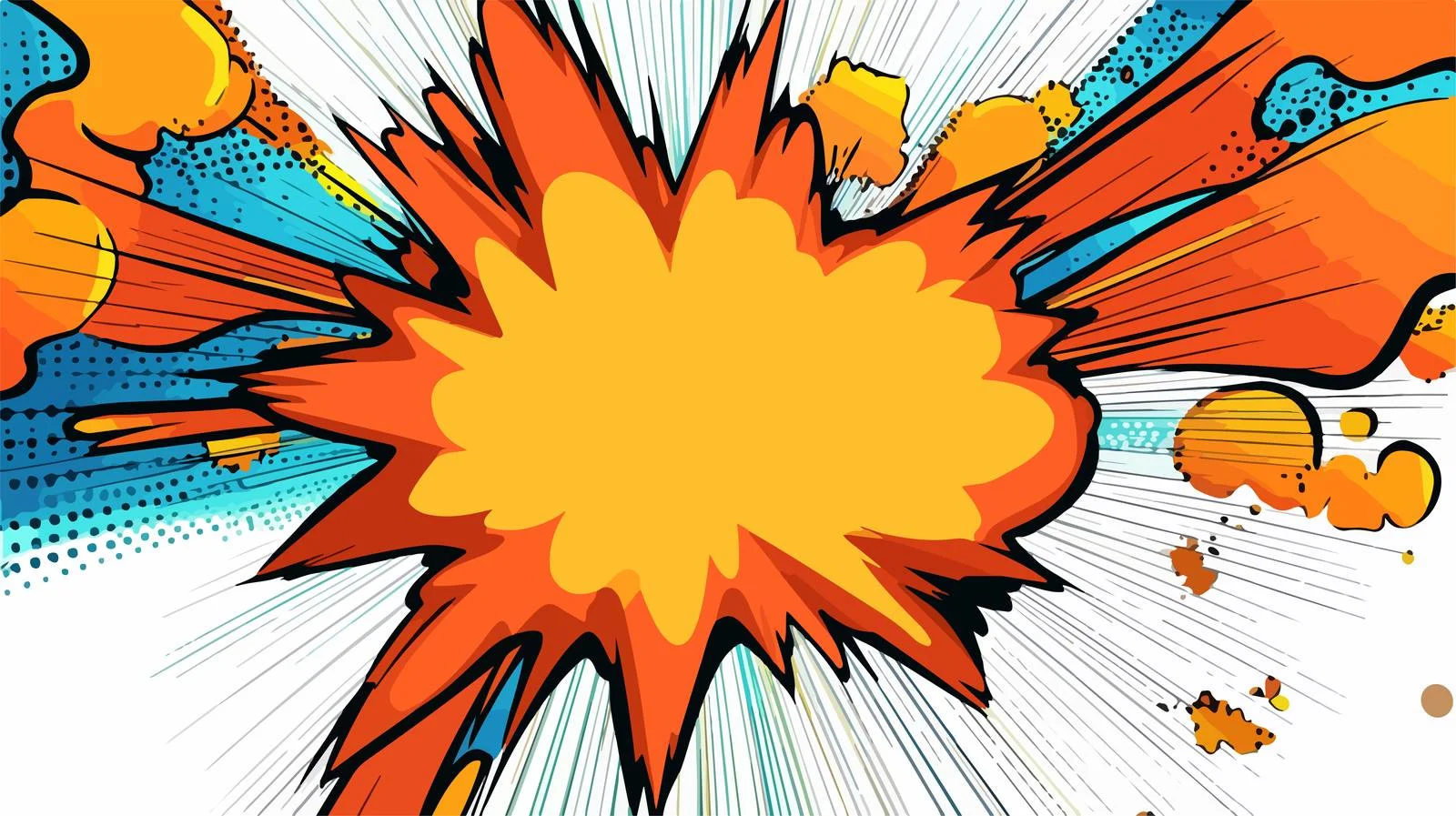 Comic Pop Cap Vector Illustration — free download from Dotvec